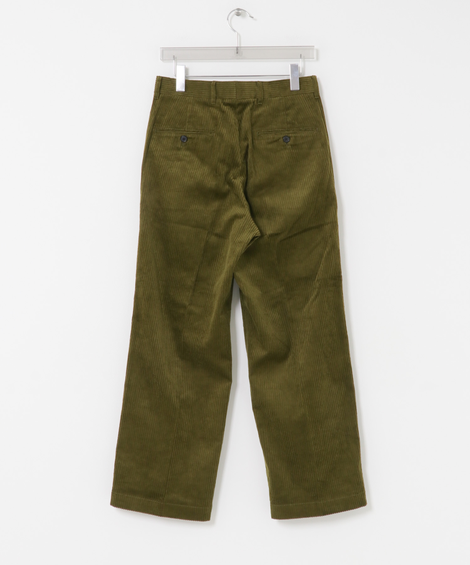 6W CORDUROY TROUSER KHAKI M