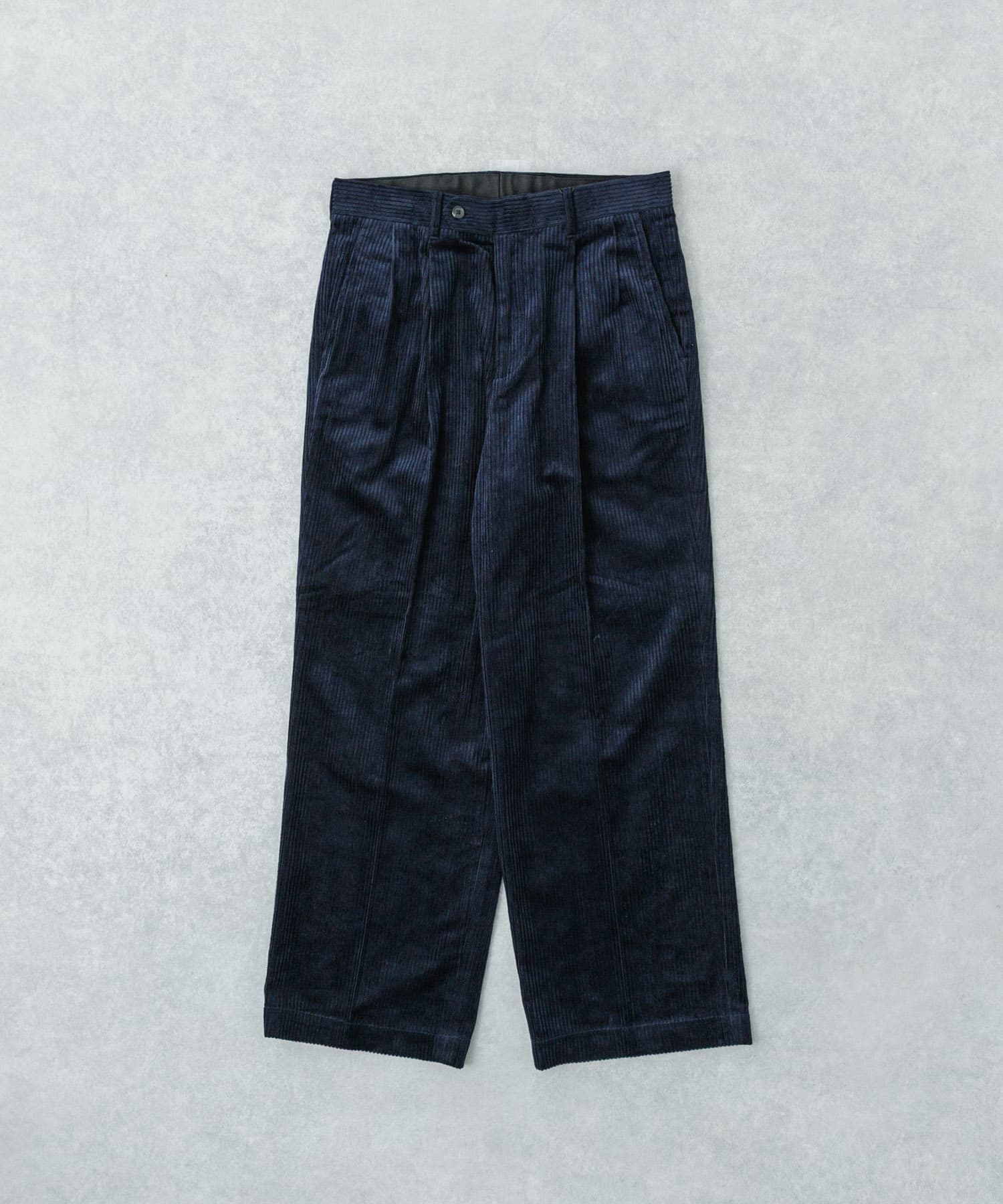 6W CORDUROY TROUSER NAVY M