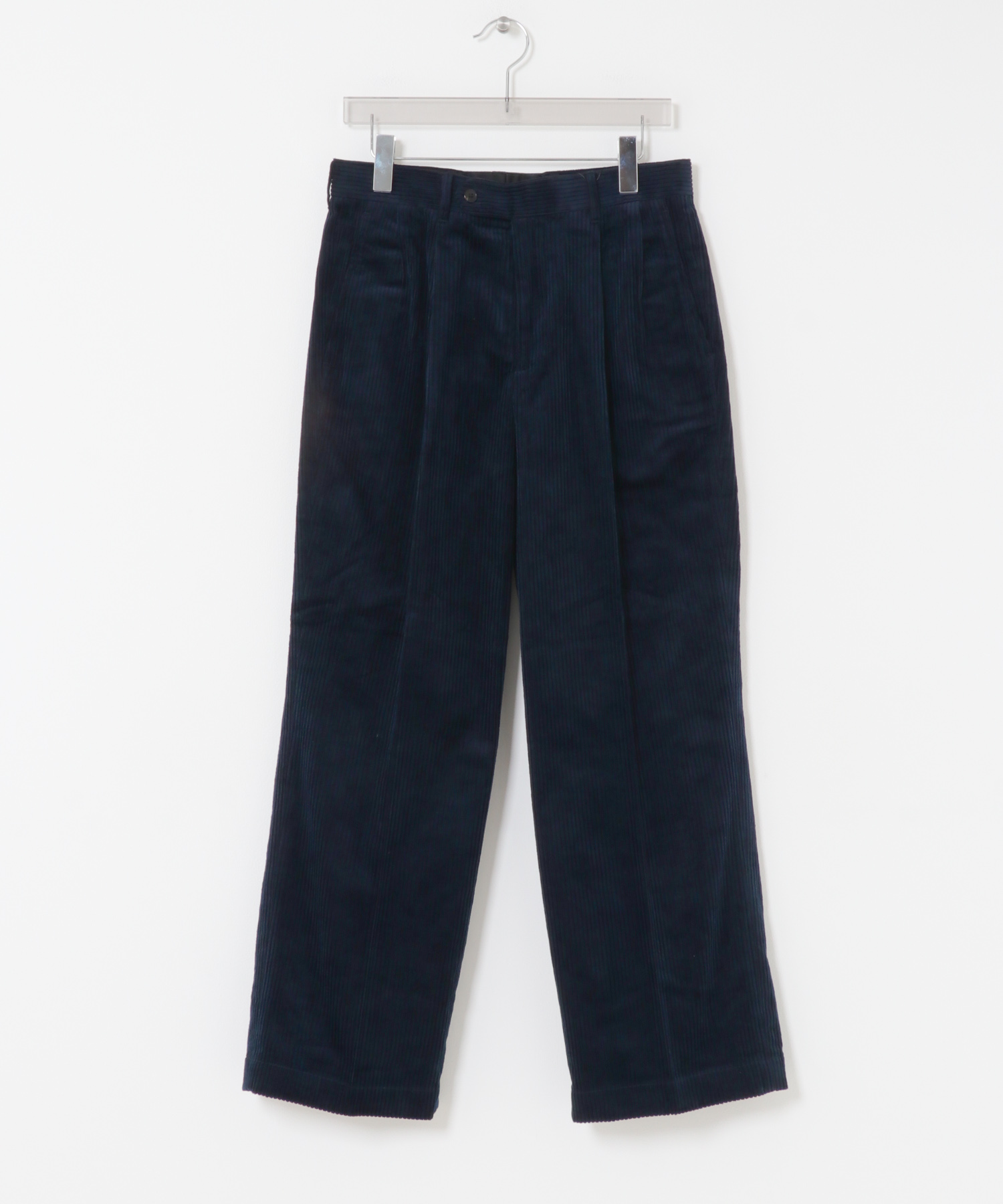 6W CORDUROY TROUSER NAVY M