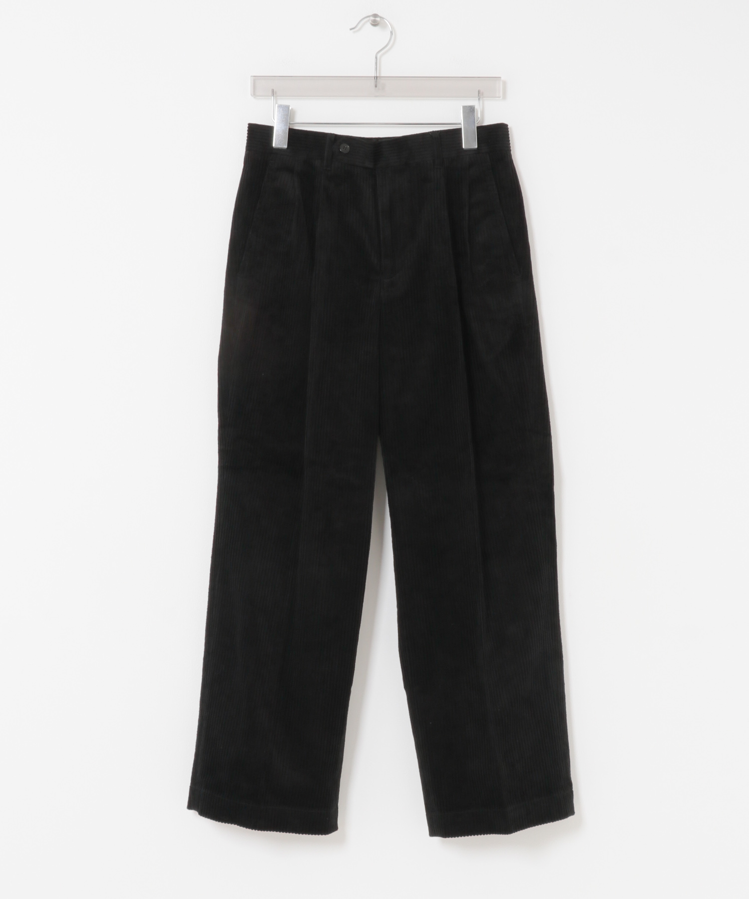 6W CORDUROY TROUSER BLACK M