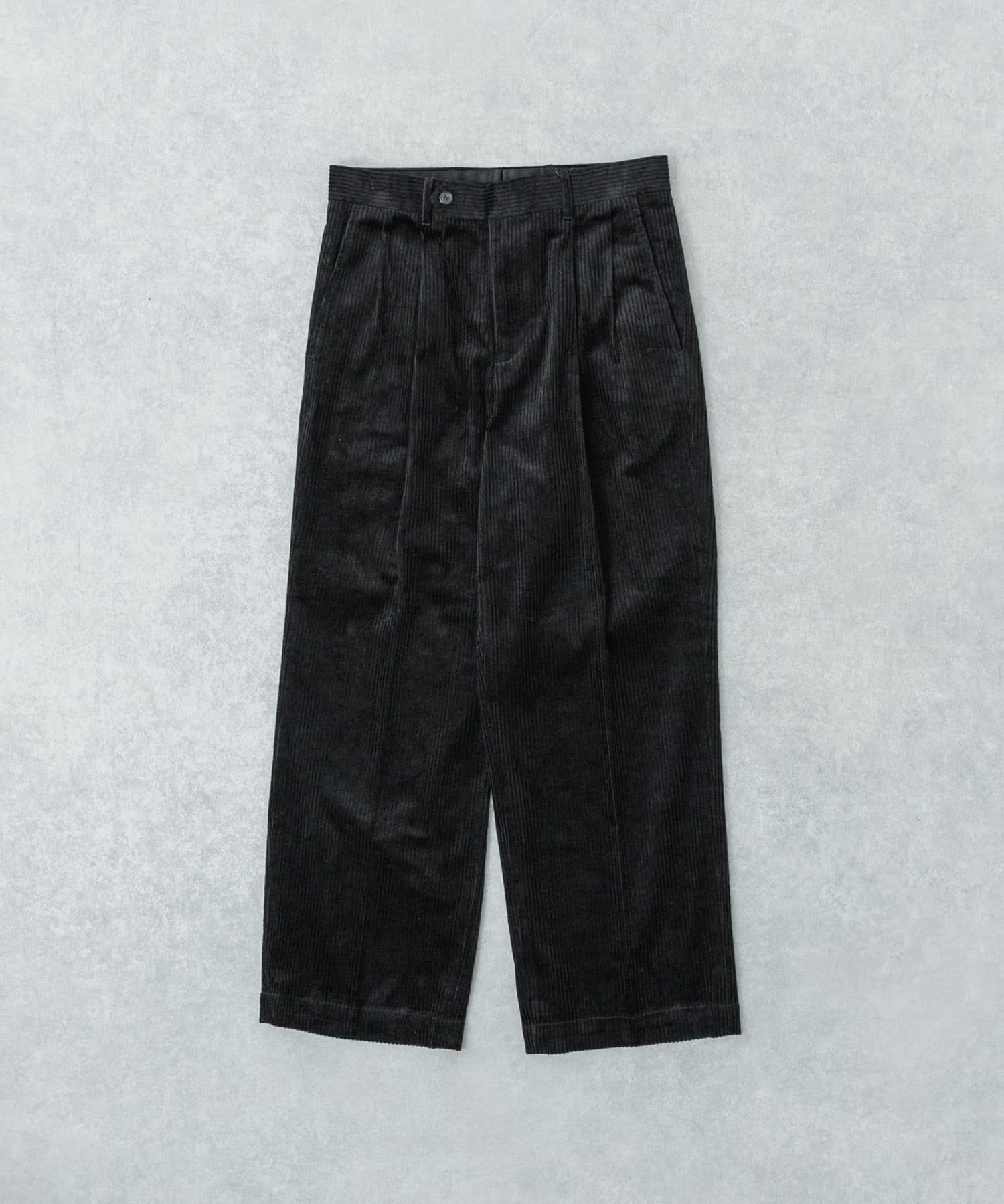 6W CORDUROY TROUSER BLACK M