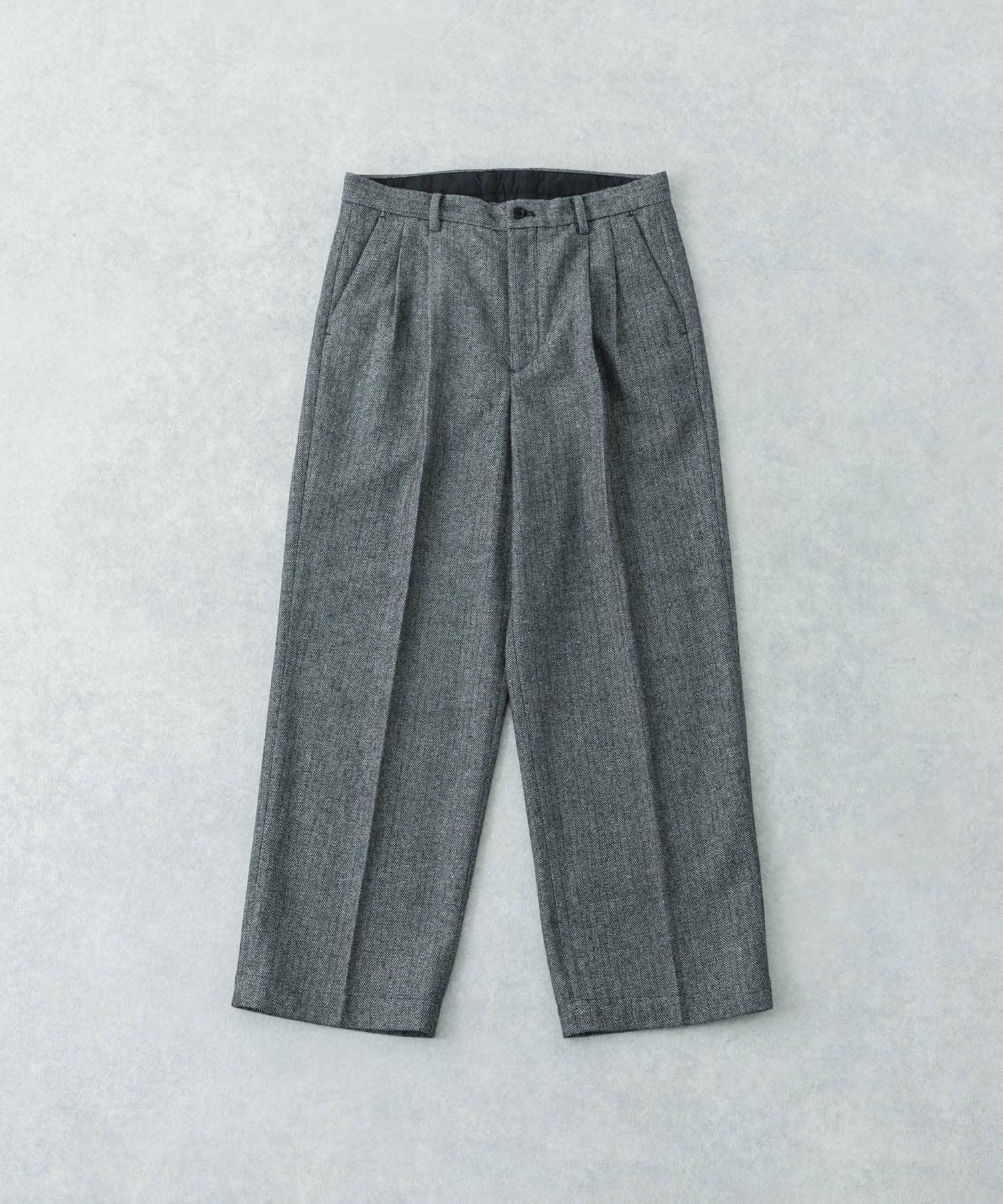 ヘリンボーンワイドスラックス(S GRAY): ボトム｜URBAN RESEARCH公式