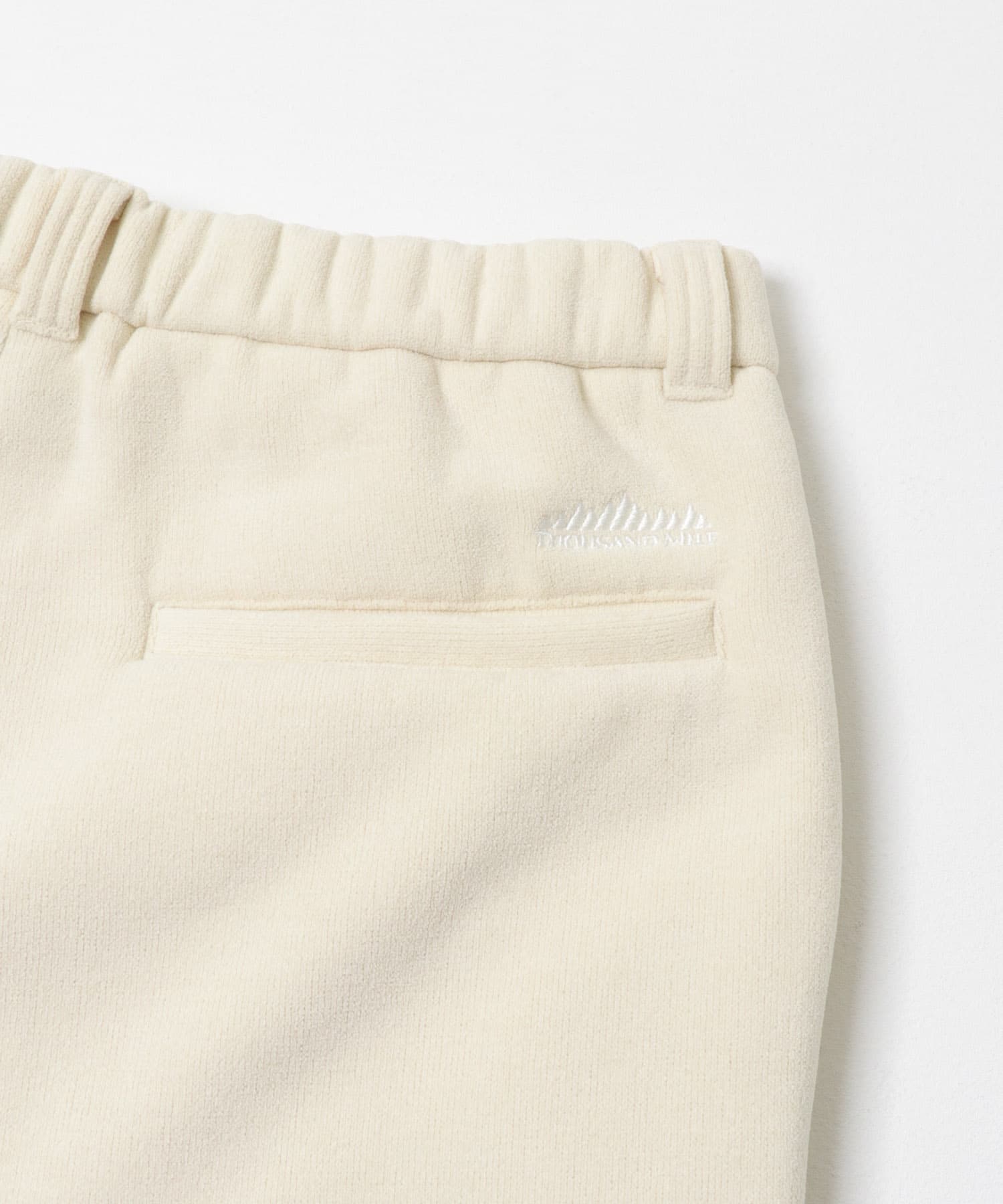 『別注』THOUSAND MILE×URBAN RESEARCH　ニットフリースパンツ OFF M