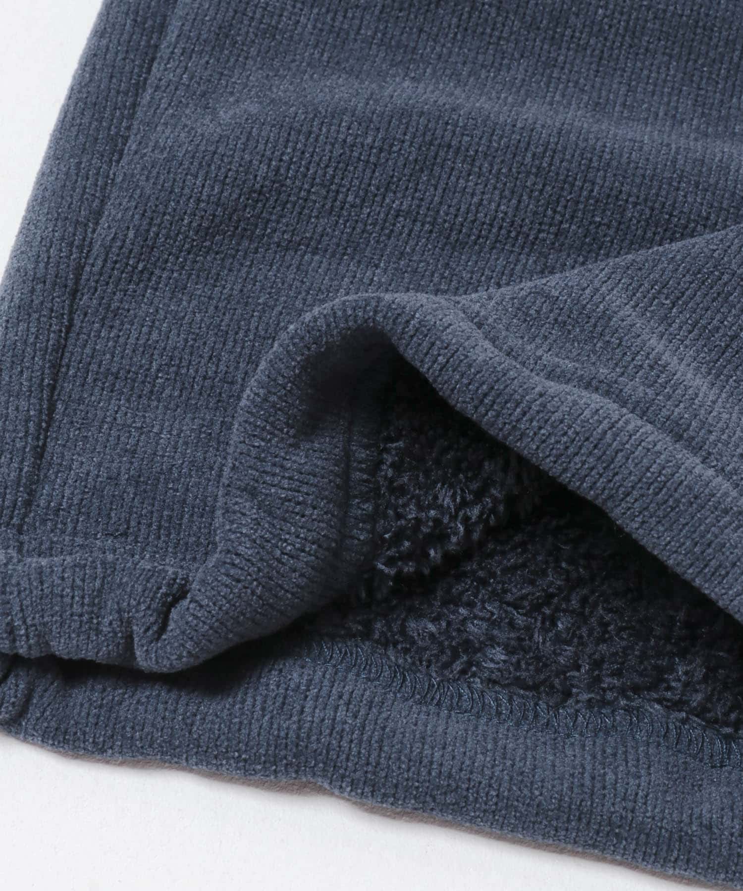 『別注』THOUSAND MILE×URBAN RESEARCH　ニットフリースパンツ NAVY M