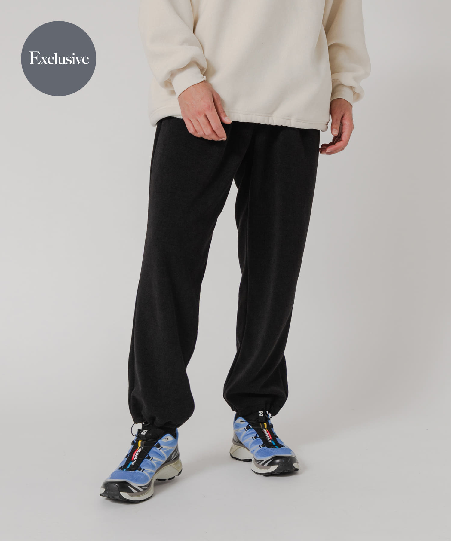 『別注』THOUSAND MILE×URBAN RESEARCH　ニットフリースパンツ