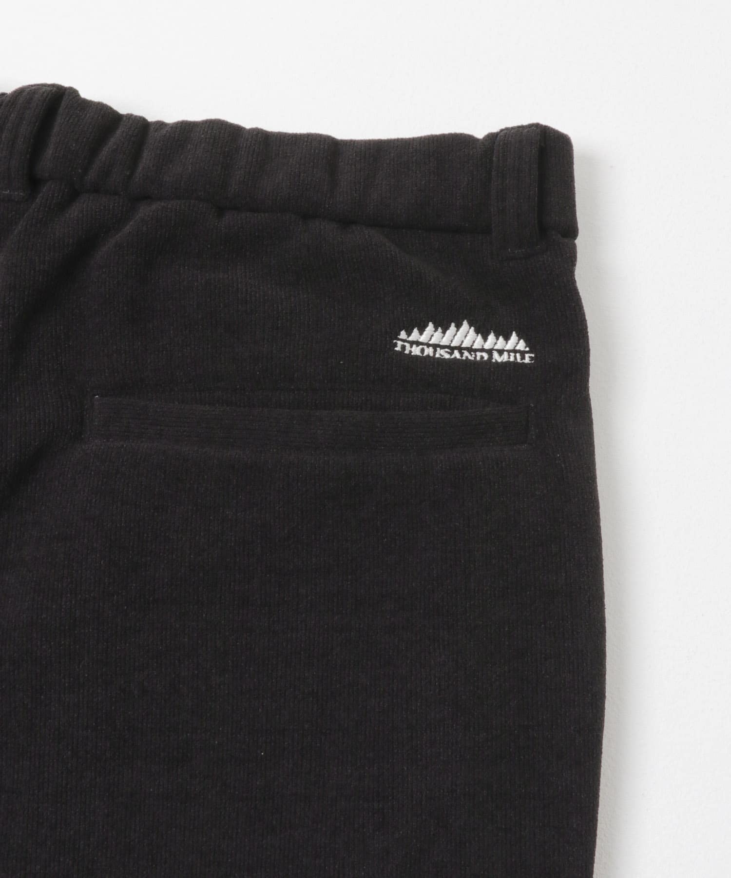 『別注』THOUSAND MILE×URBAN RESEARCH　ニットフリースパンツ BLACK M