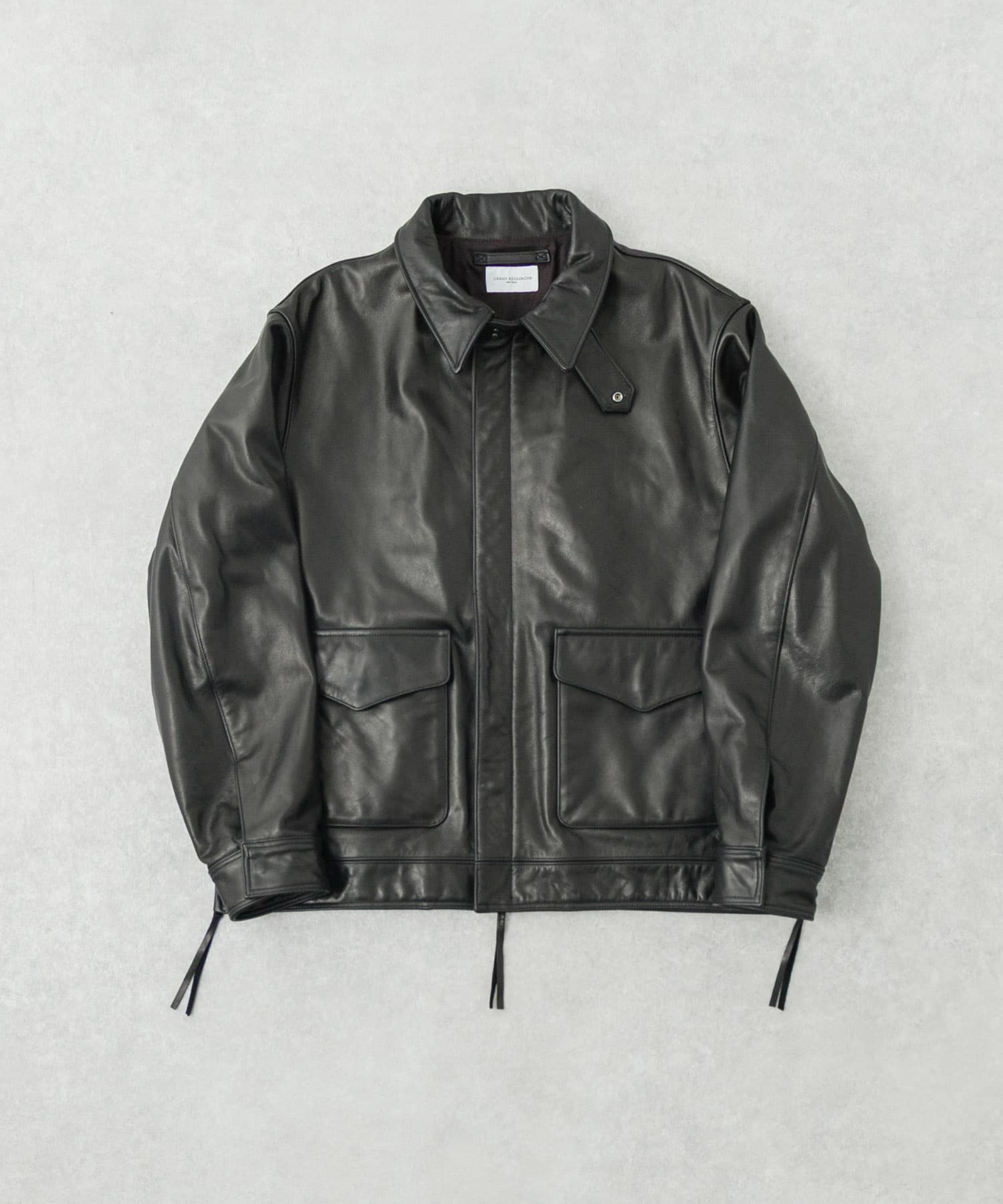 new basic　COW LEATHER TYPE A-2 JACKET