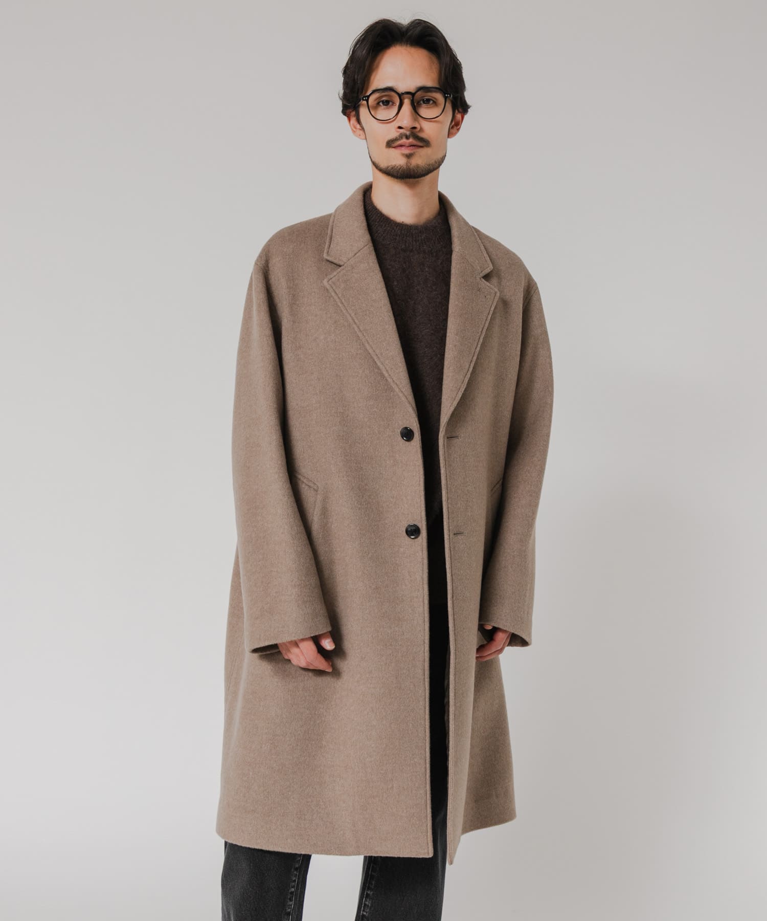 WOOL OVER CHESTER COAT(S TAUPE): アウター｜URBAN RESEARCH公式