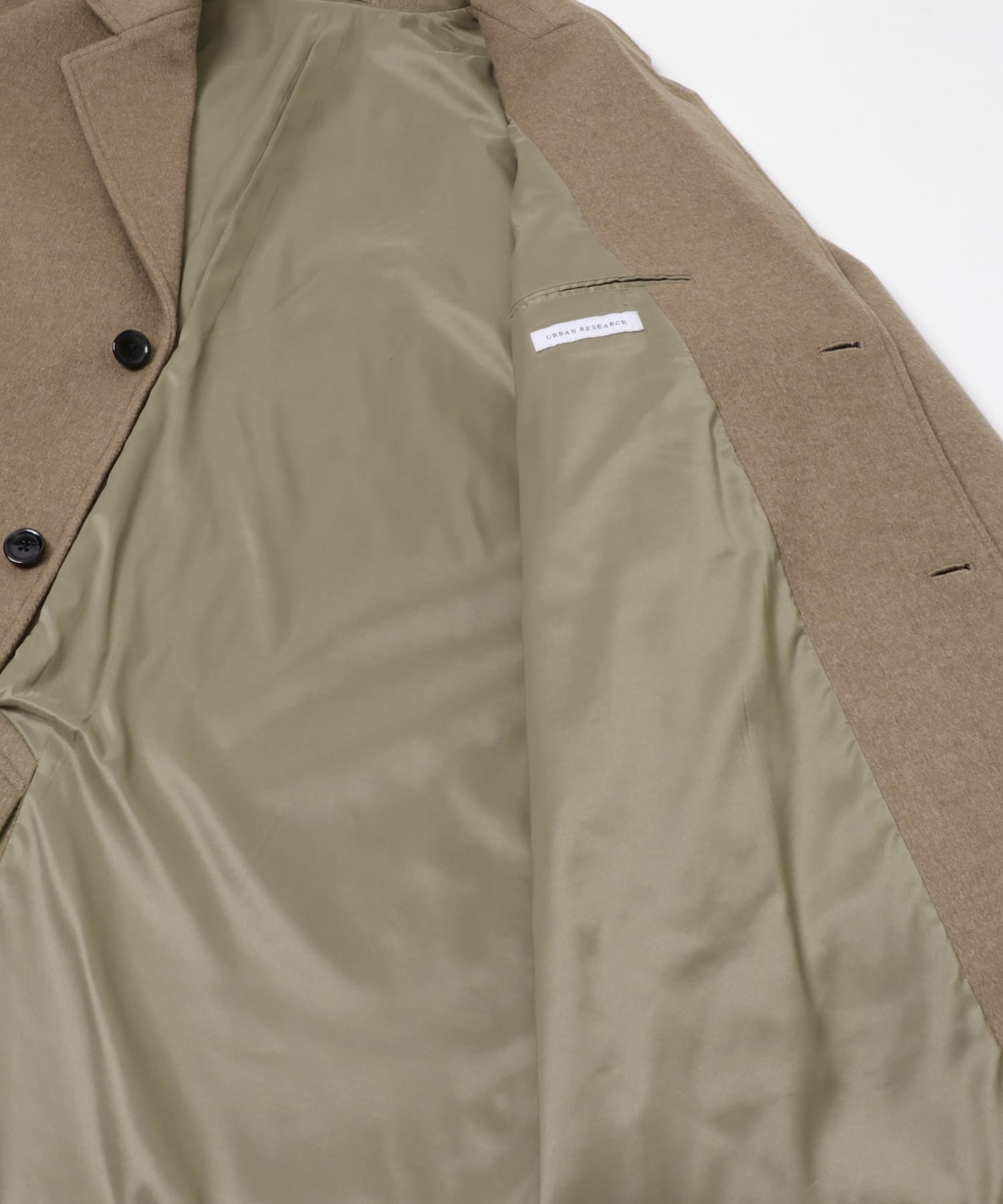 WOOL OVER CHESTER COAT TAUPE S