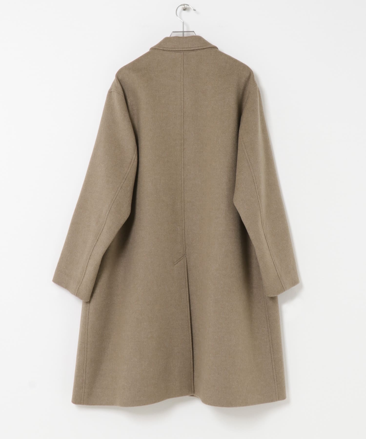 WOOL OVER CHESTER COAT TAUPE S