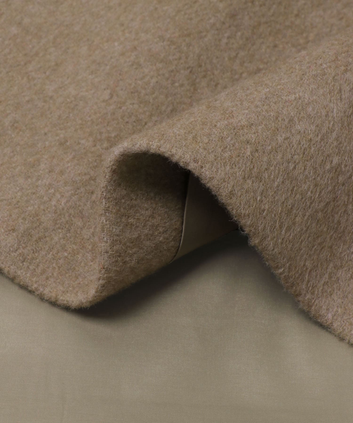 WOOL OVER CHESTER COAT TAUPE S