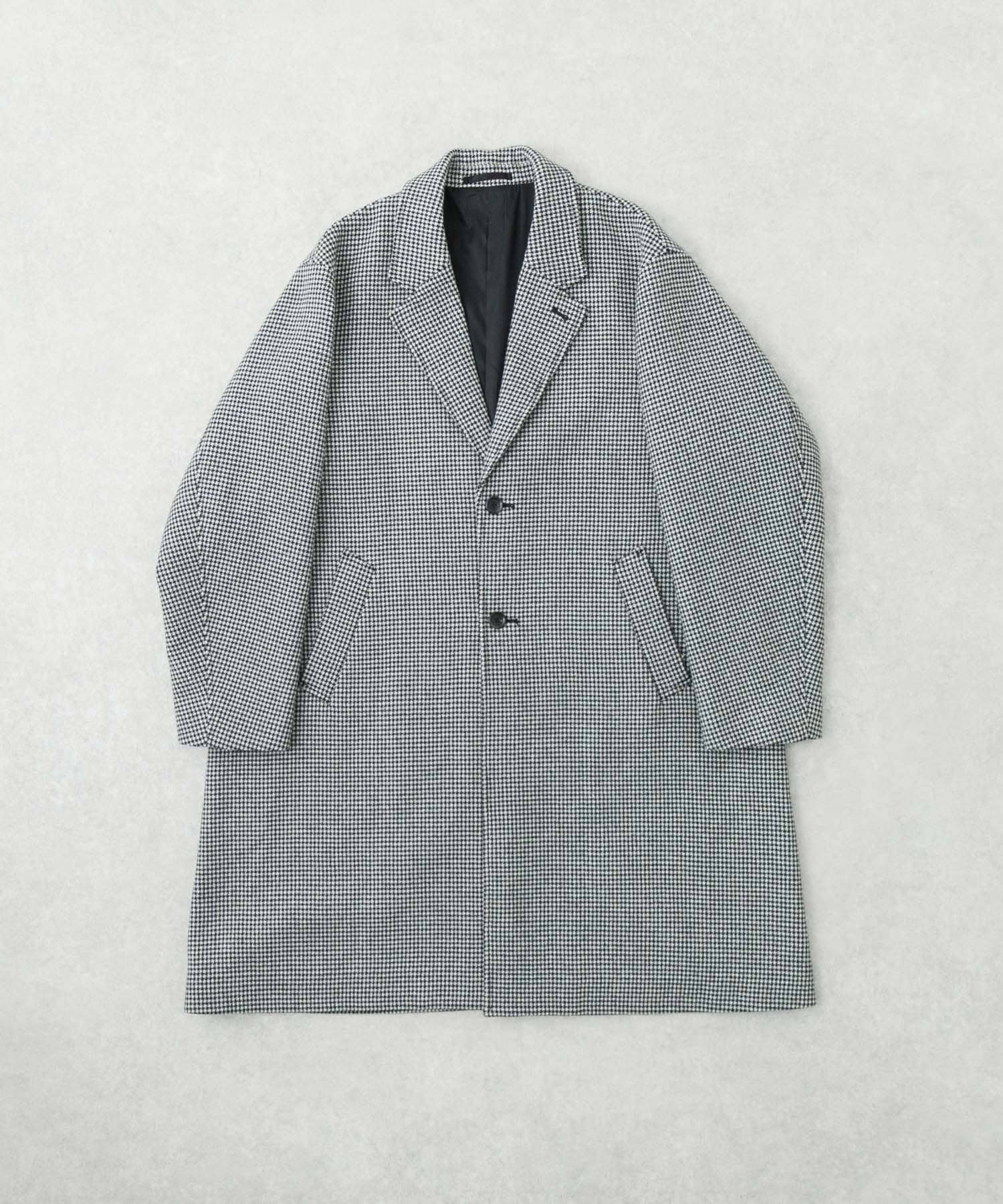 WOOL OVER CHESTER COAT H TOOTH S