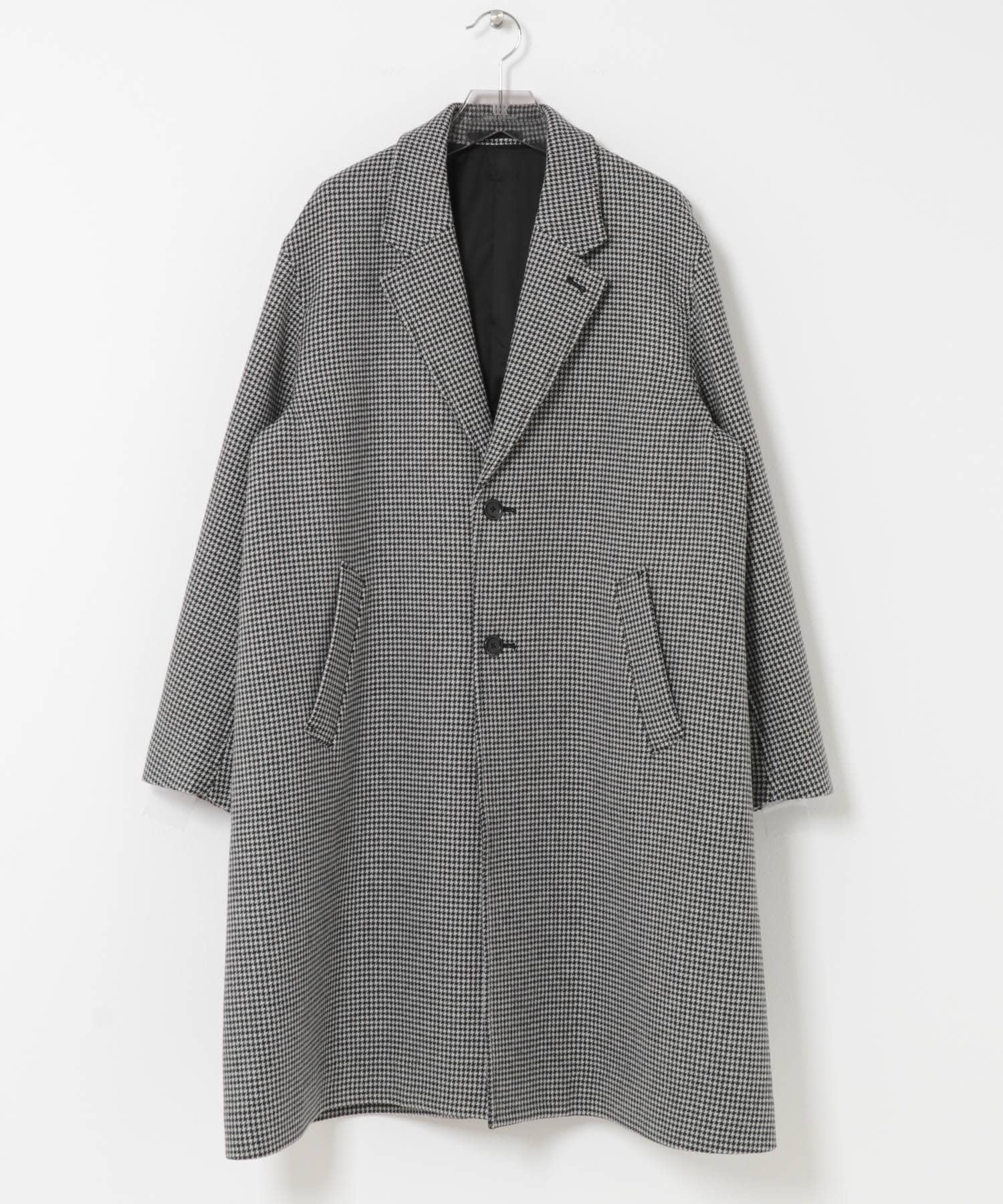 WOOL OVER CHESTER COAT H TOOTH S