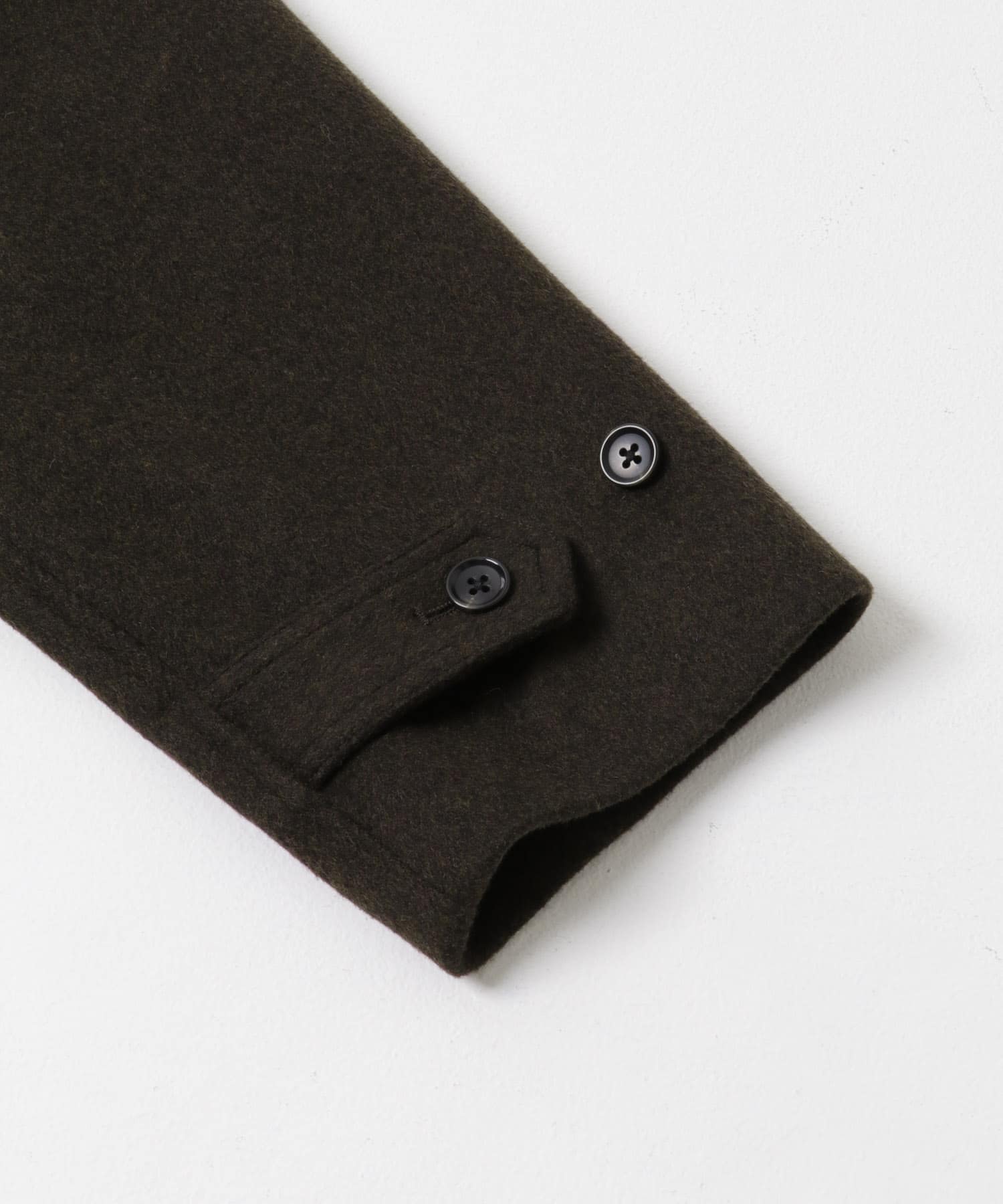 WOOL BAL COLLAR COAT BROWN S