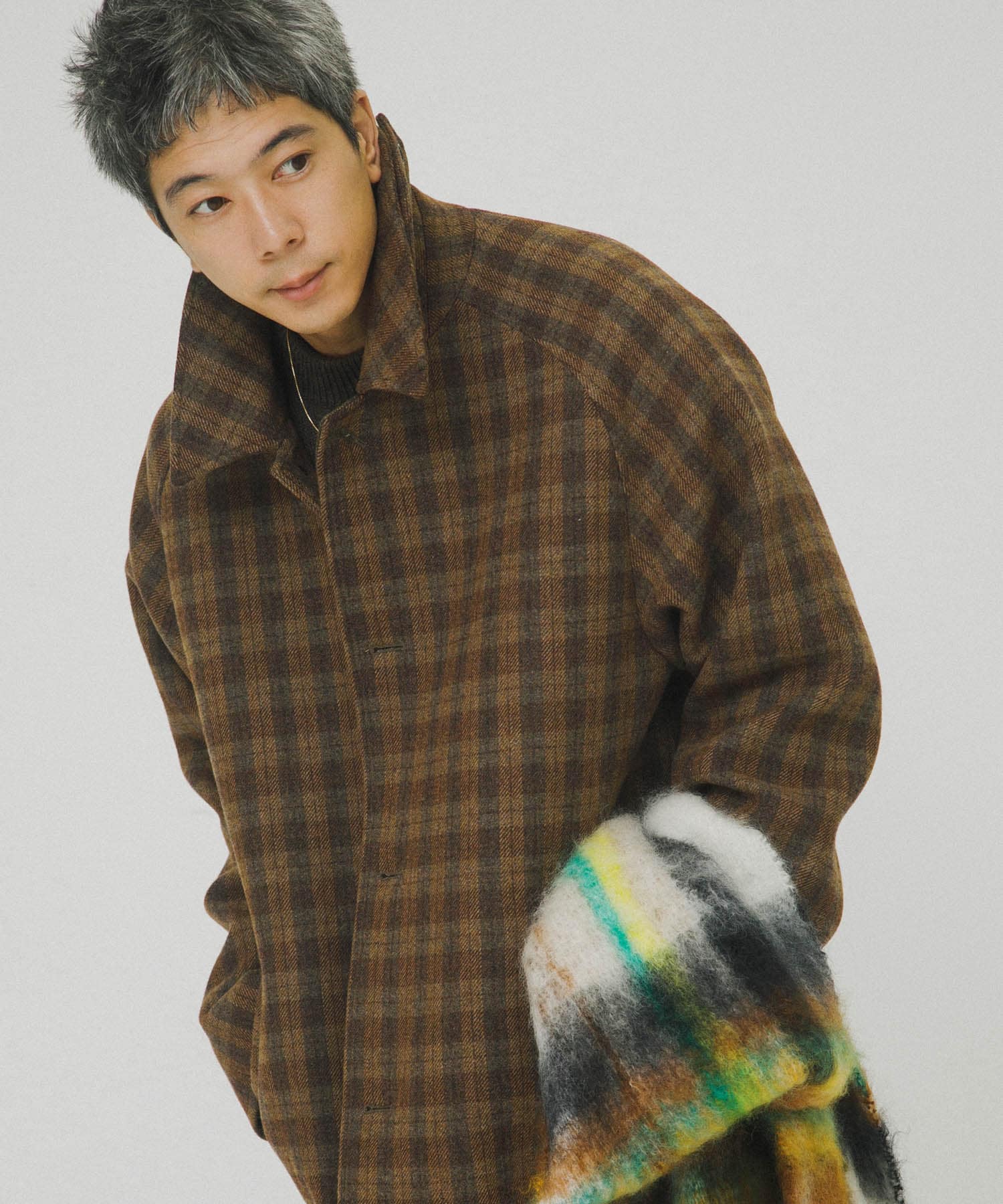 WOOL BAL COLLAR COAT