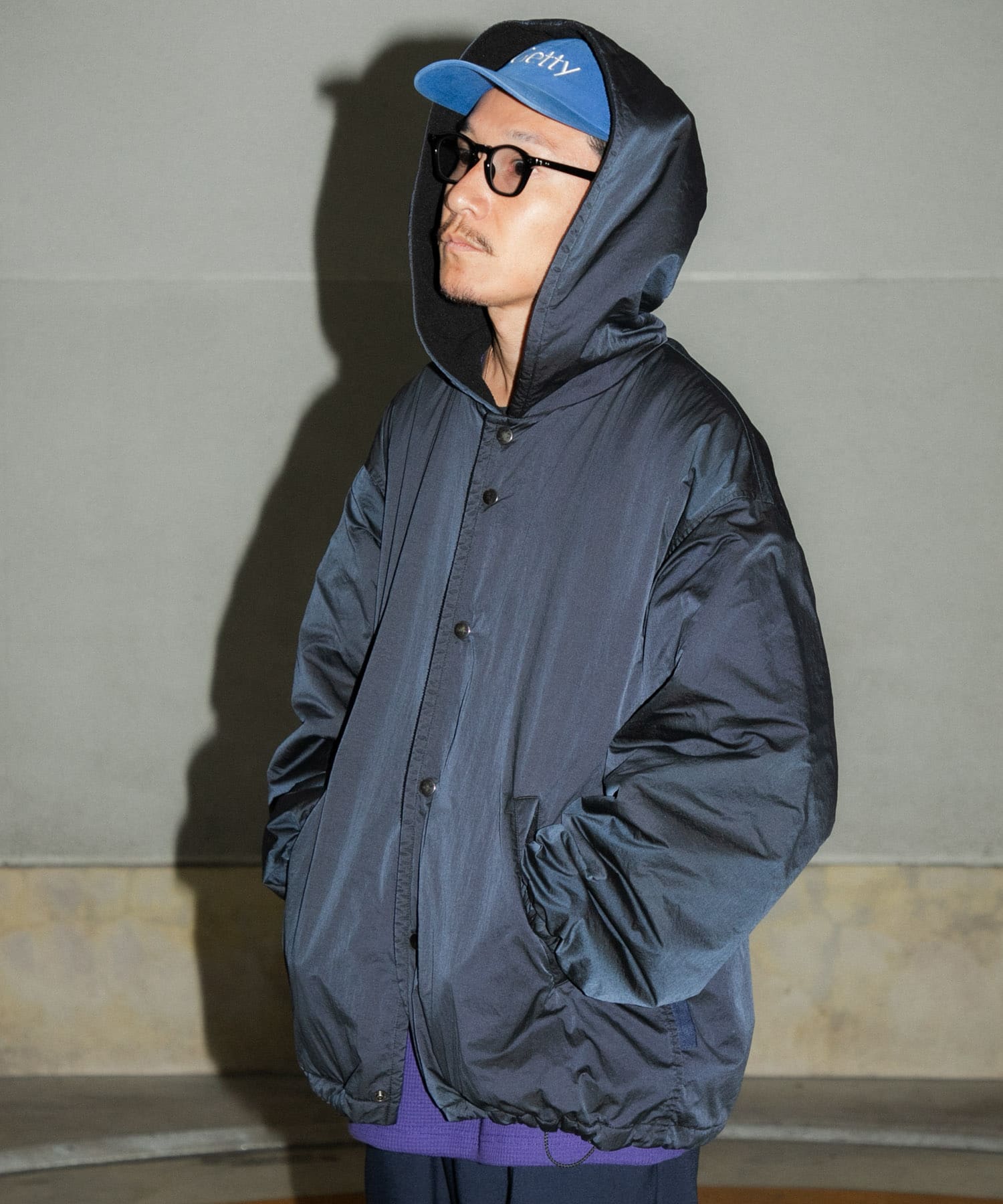 Wide Dad　Dad NYLON COACH PARKA