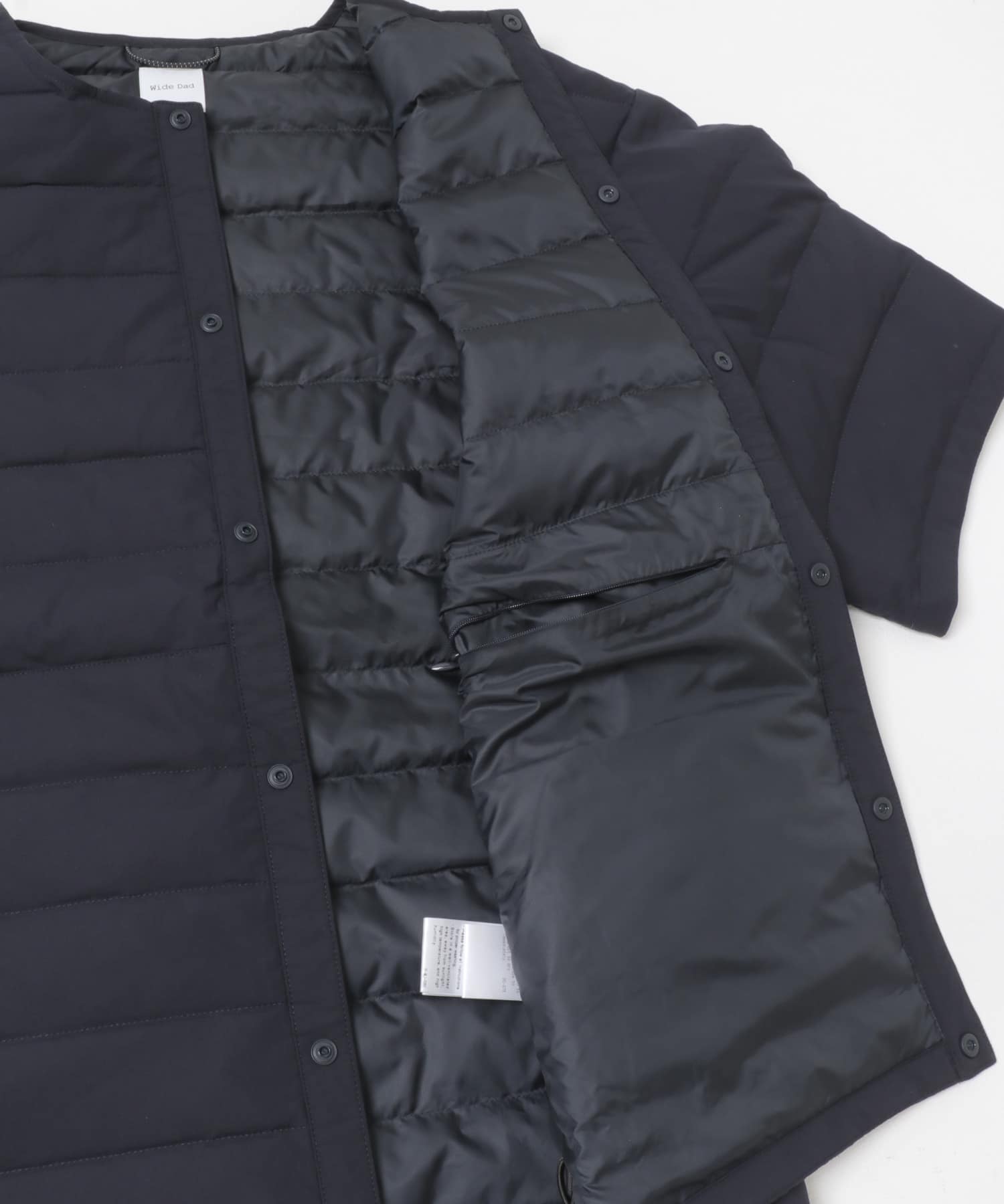 Wide Dad Dad HANSODE MIDDLE DOWN(1 D NAVY): アウター｜URBAN