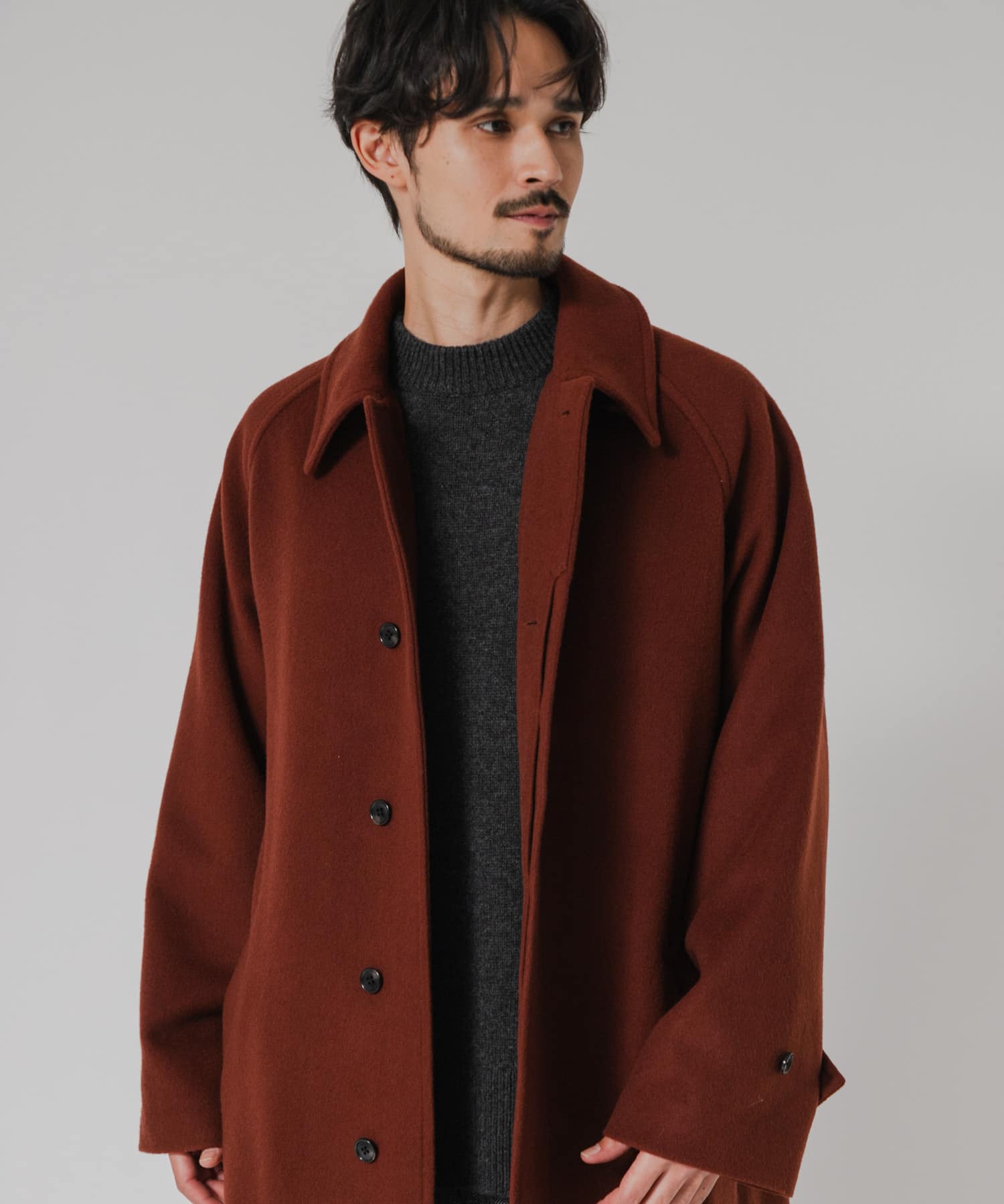 WOOL BEAVER BELTED COAT(M BLACK): アウター｜URBAN RESEARCH公式
