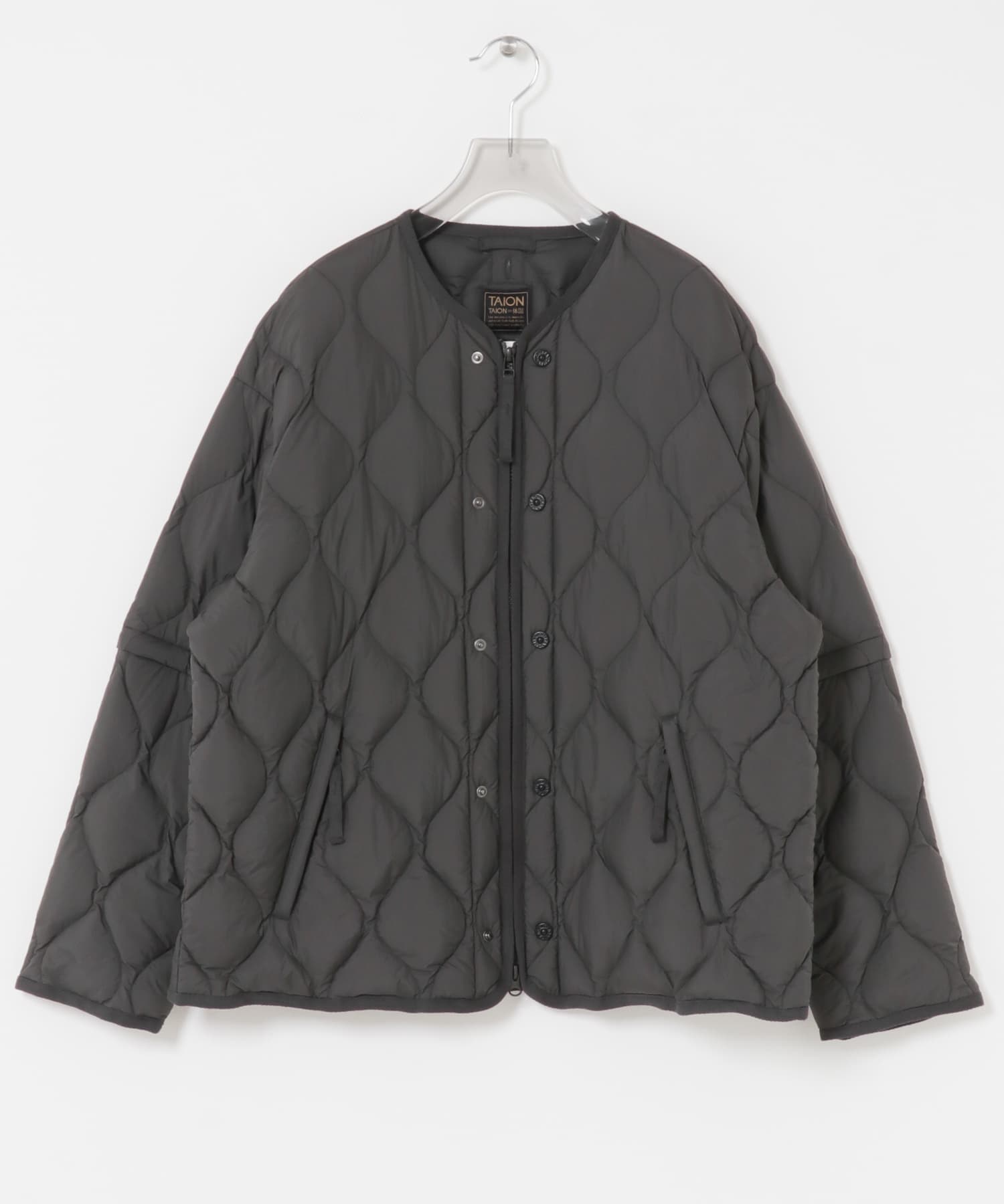 『別注』TAION×URBAN RESEARCH MILITALY DOWN CHARCOAL M