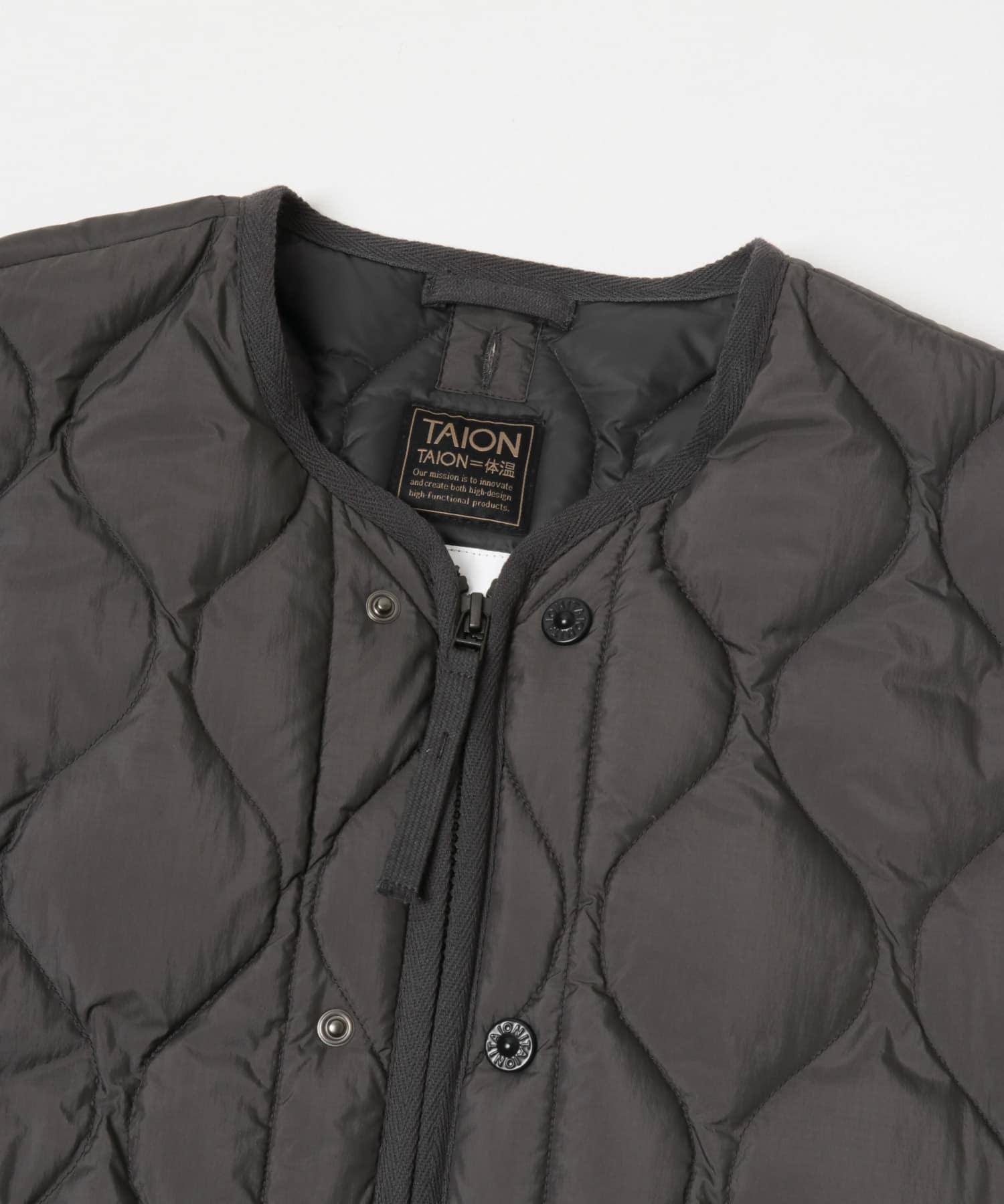 『別注』TAION×URBAN RESEARCH MILITALY DOWN CHARCOAL M