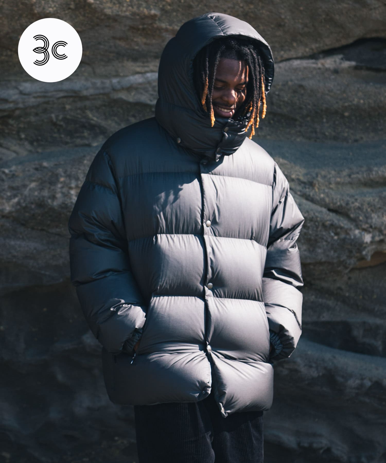 KAJIF LIGHT DOWN JACKET D.GREEN M