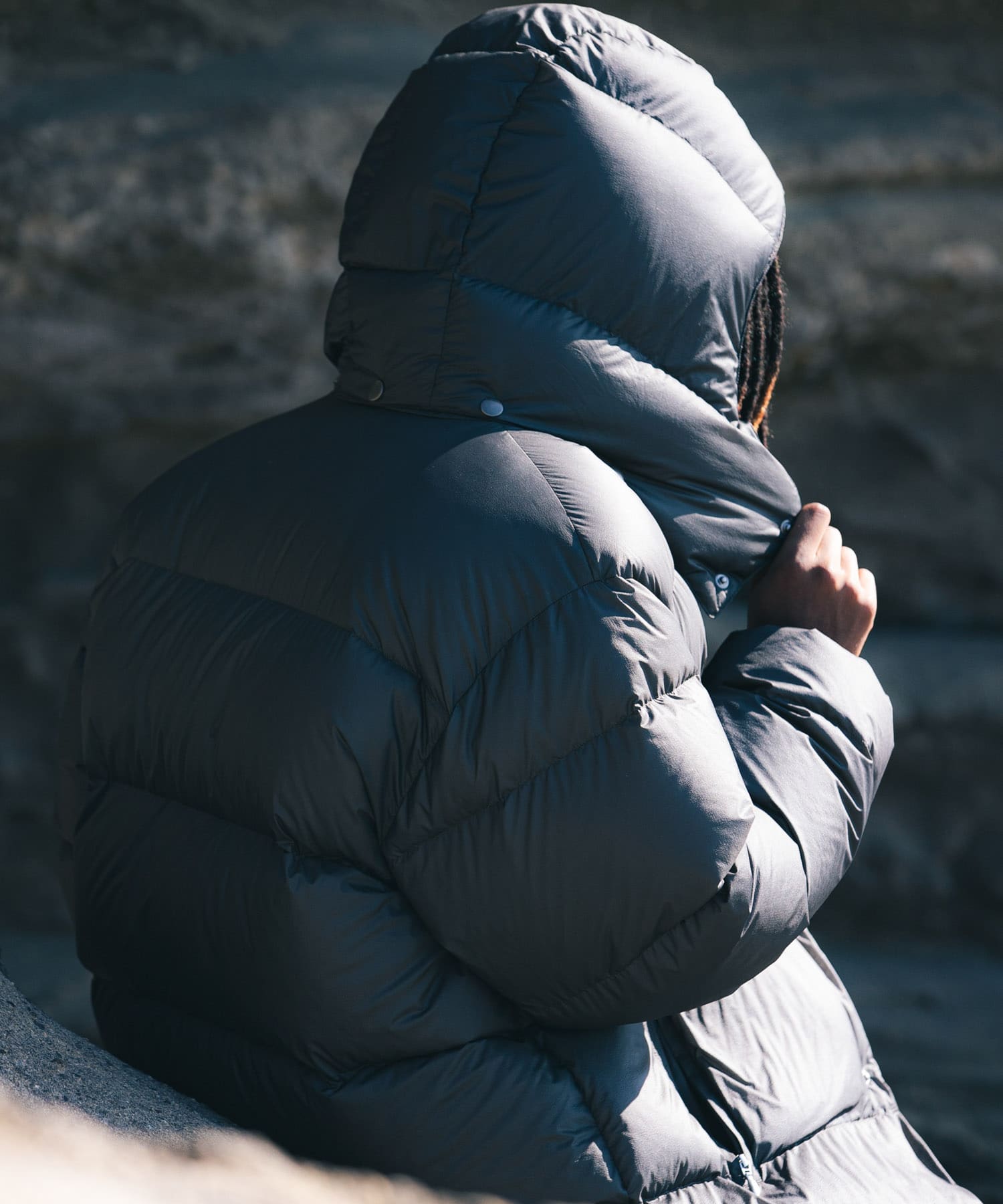 KAJIF LIGHT DOWN JACKET D.GREEN M