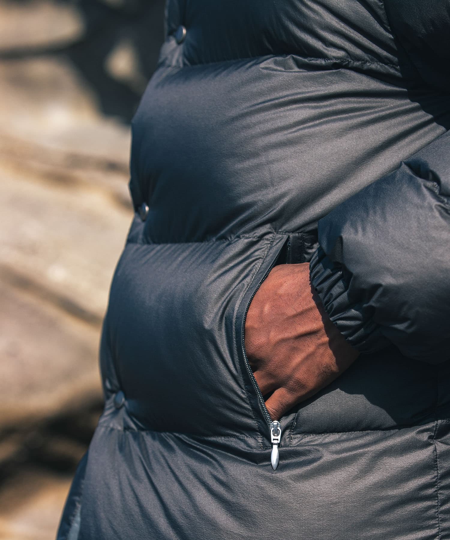 KAJIF LIGHT DOWN JACKET D.GREEN M