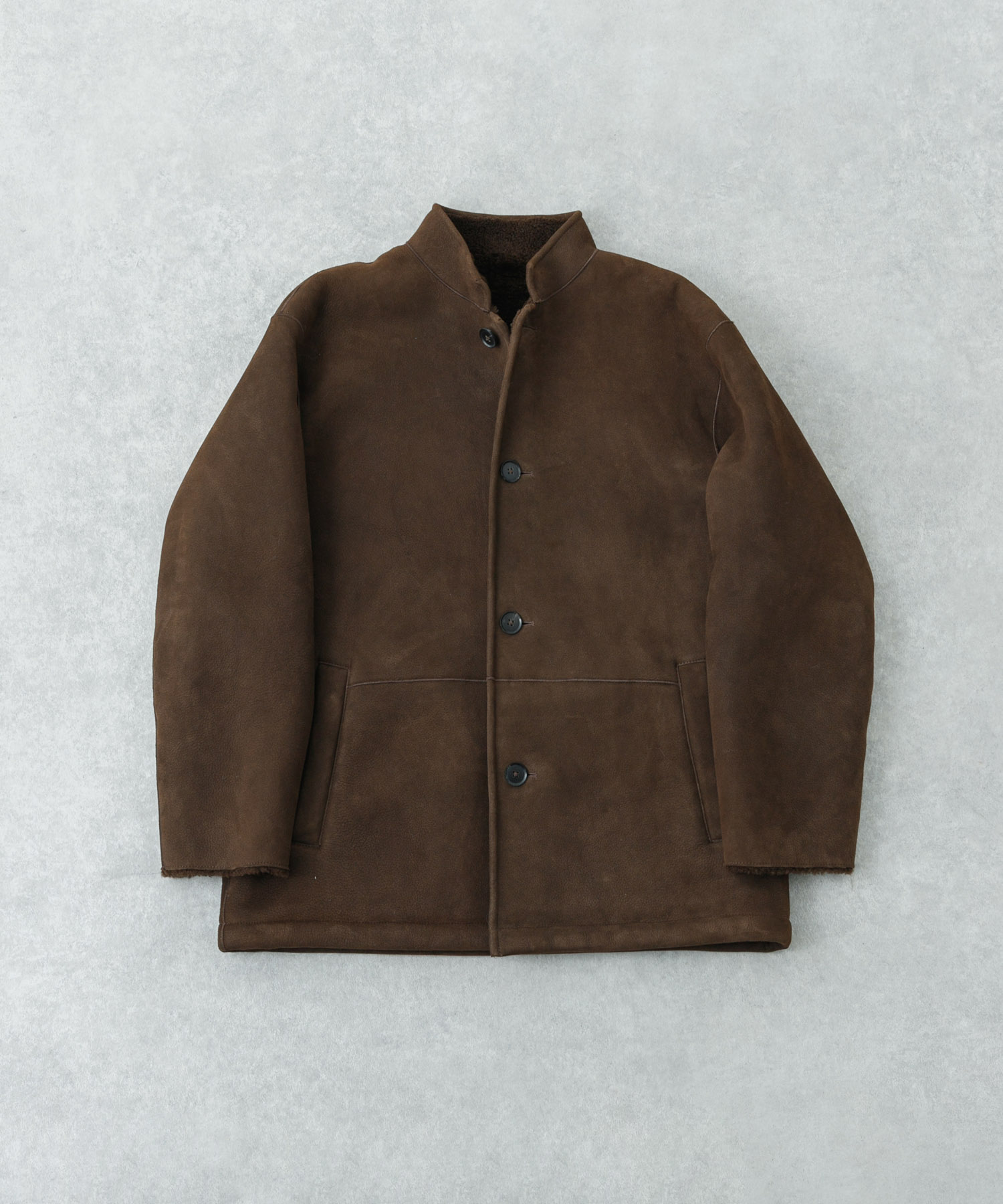 new basic　SHEEP MOUTON JACKET