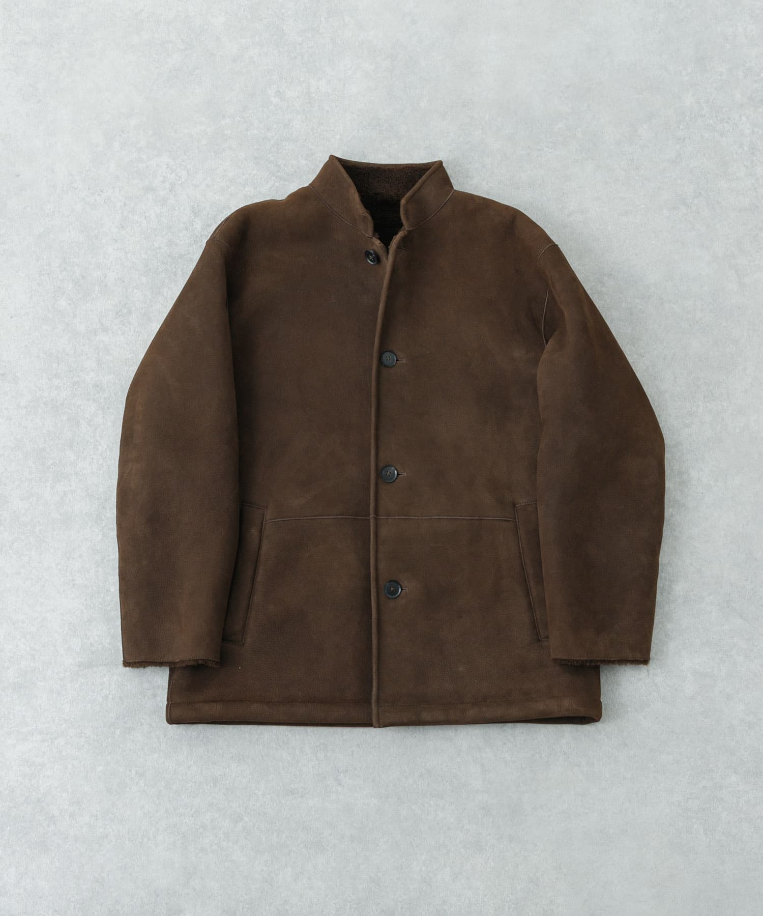 new basic　SHEEP MOUTON JACKET