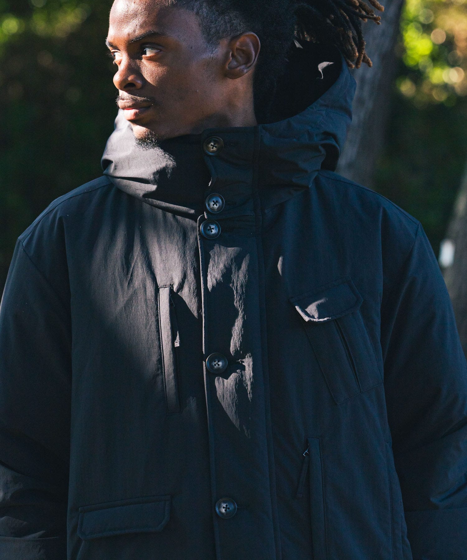 『別注』KWD×URBAN RESEARCH　JAPAN DOWN JACKET BLACK M