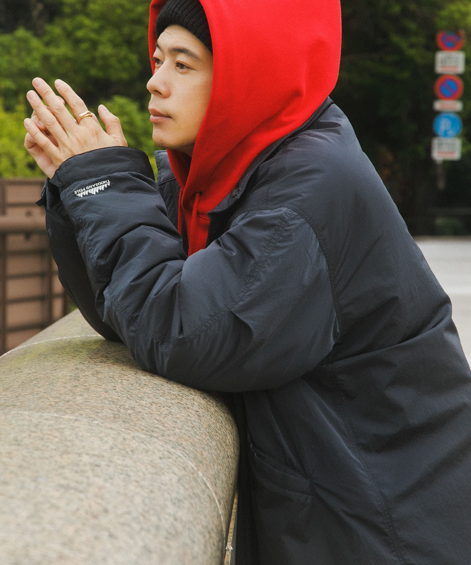 『別注』THOUSAND MILE×URBAN RESEARCH　PADDED SHORT MODSCOAT
