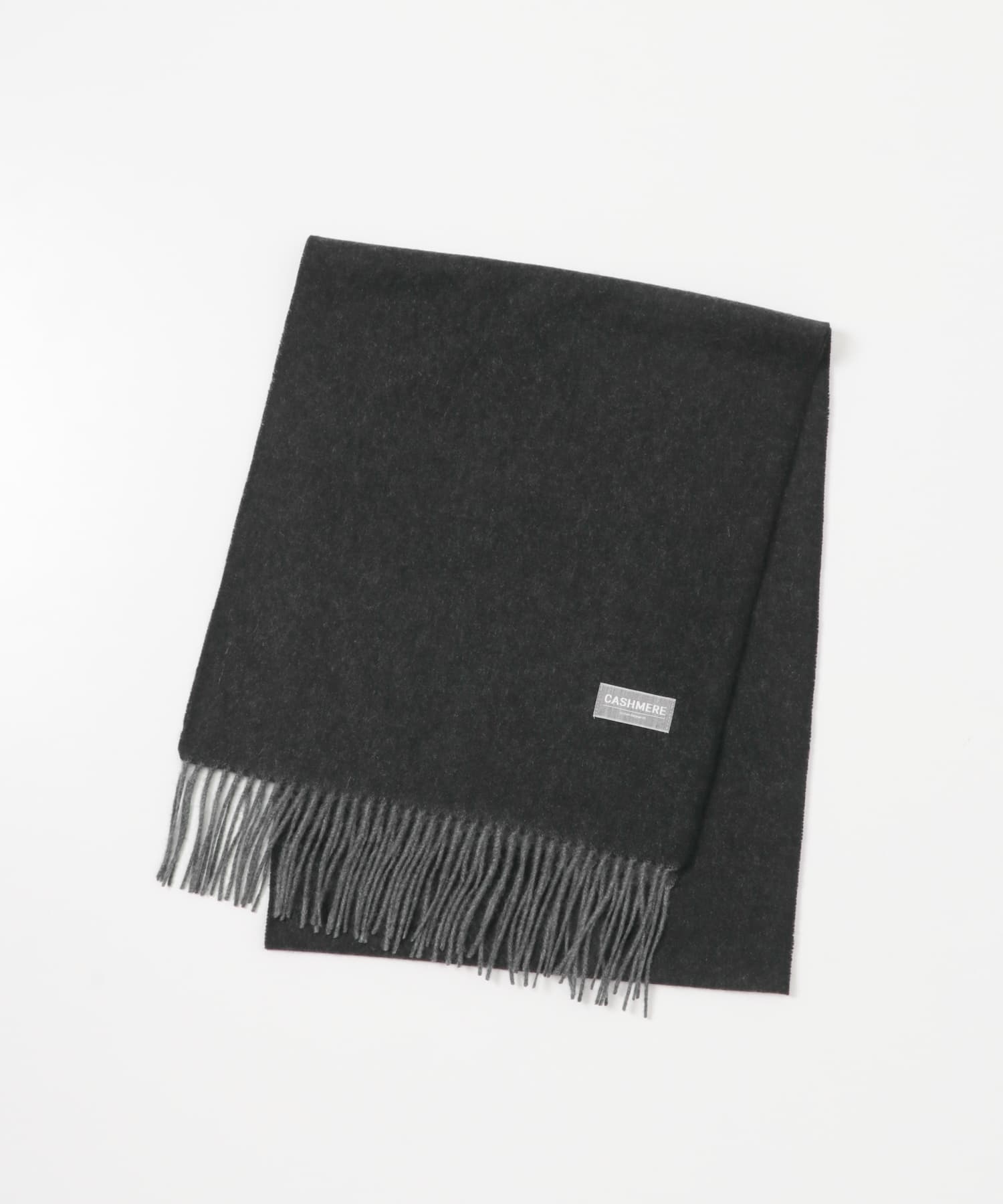 ブラックレーベル  ダブルフェイス カシミヤ100% マフラー ダブルフェイスカシミヤマフラー(FREE NAVY×BLUE): ファッション雑貨