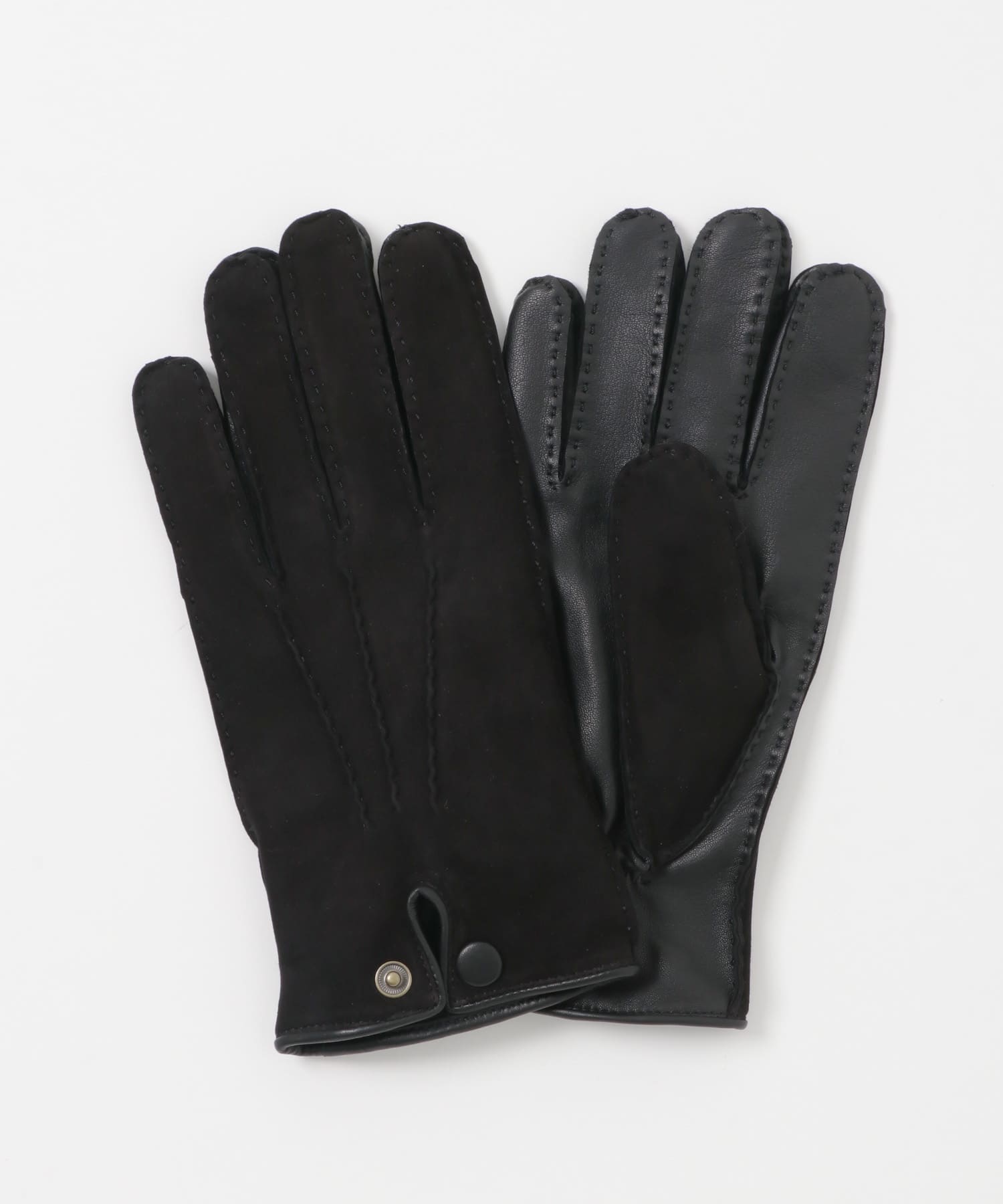 GLOVES TOUCH SUEDE/LAMBSKIN(8.5 BLACK): ファッション雑貨｜URBAN