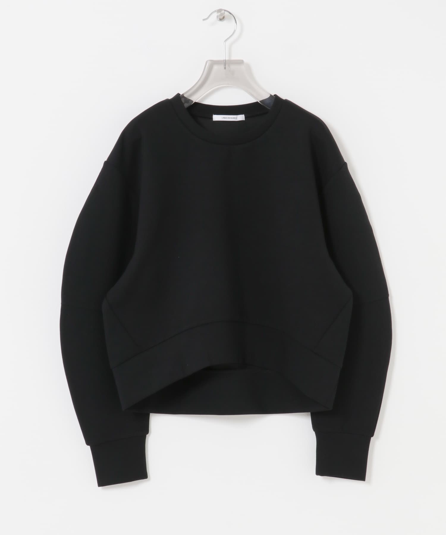 ボリュームスリーブダンボールトップス BLACK FREE