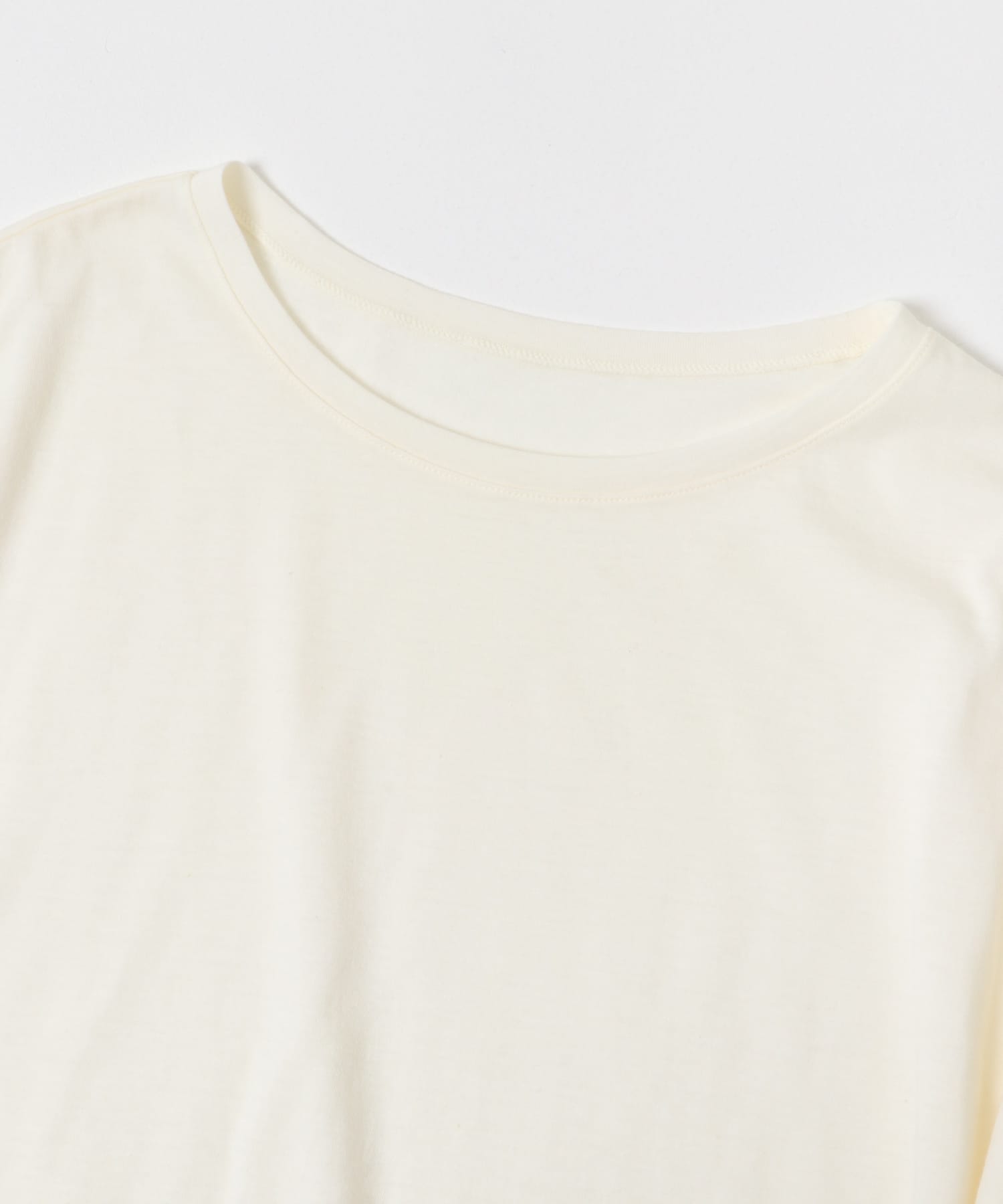 ウールコットンロングスリーブカットソー OFF WHITE Free