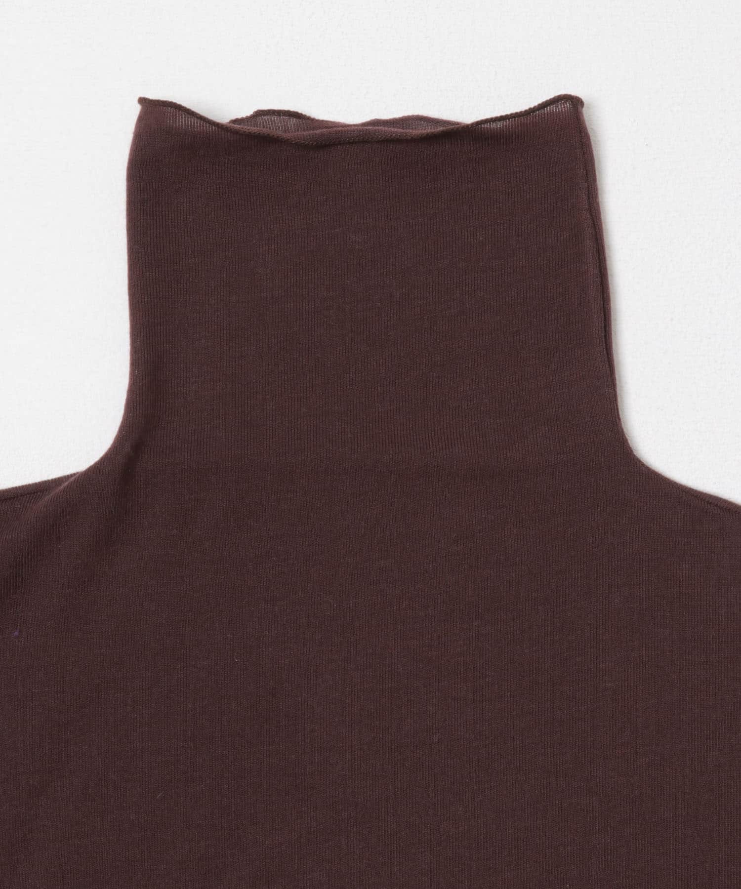 カシミヤシルクタートルカットソー BORDEAUX Free