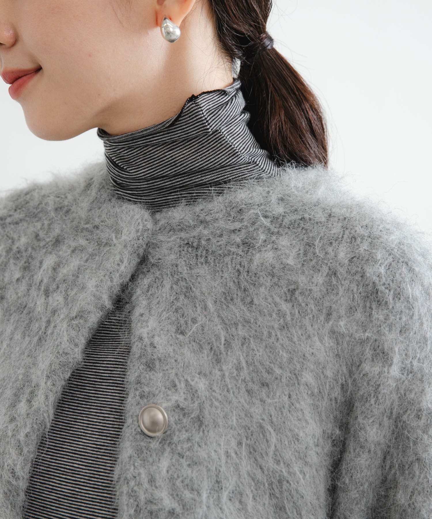 カシミヤシルクタートルカットソー(Free BORDER): トップス｜URBAN