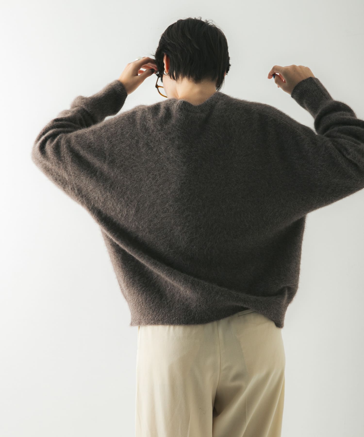 FOX/CASHMEREルーズニット(FREE L.PINK): トップス｜URBAN RESEARCH