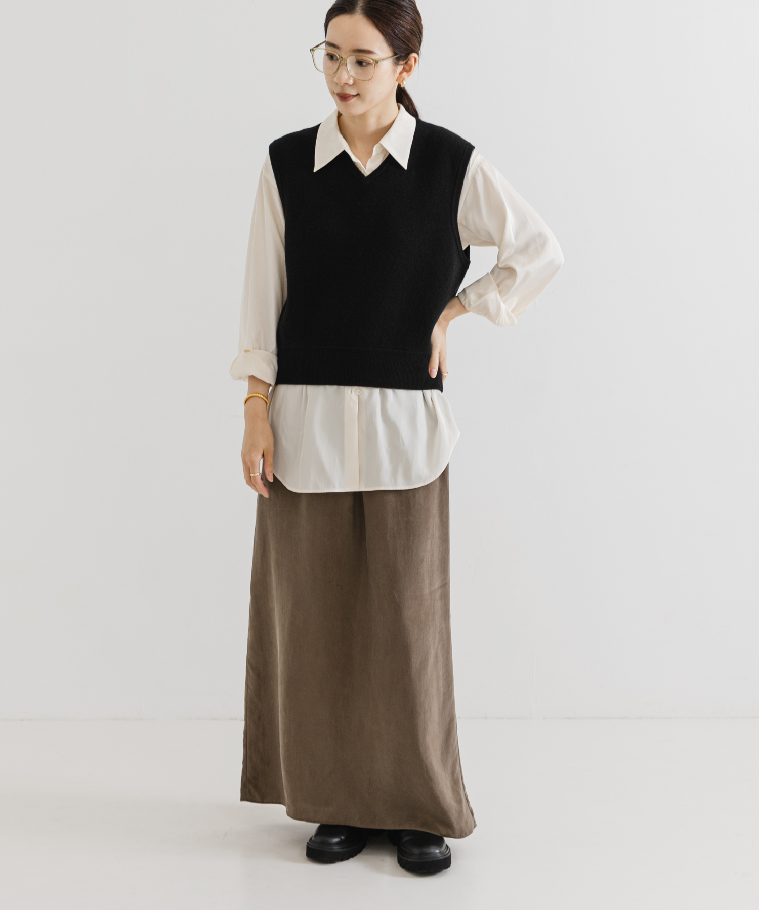 身長：162cm サイズ：FREE