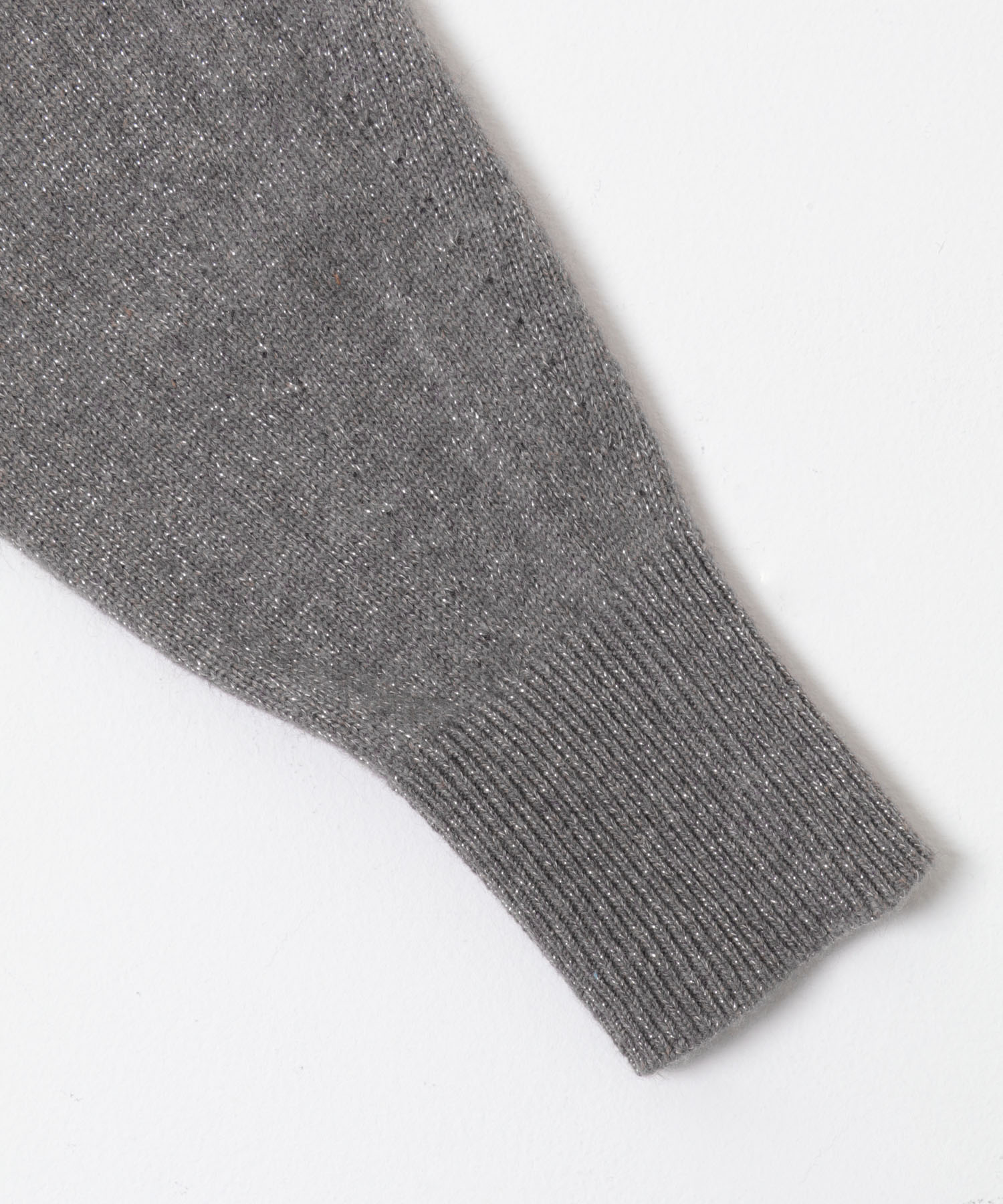 FOX混ラメニット CHARCOAL Free