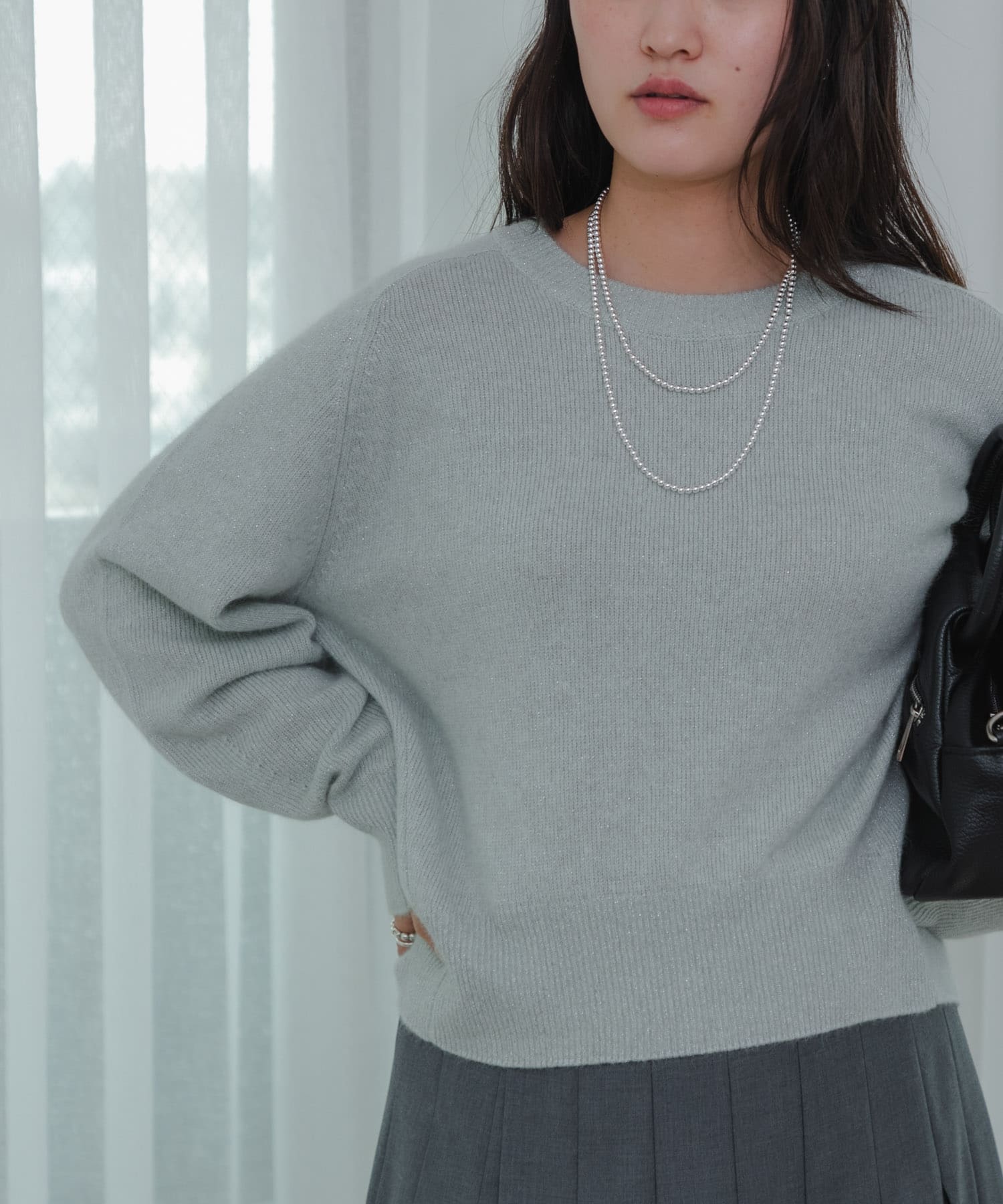 身長：162cm サイズ：Free