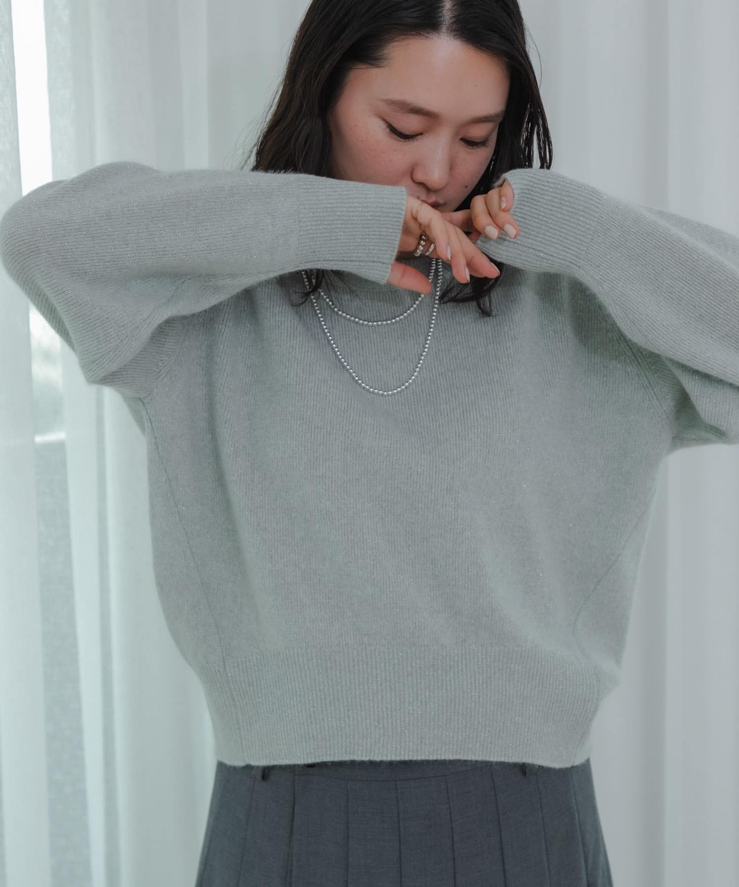 身長：162cm サイズ：Free