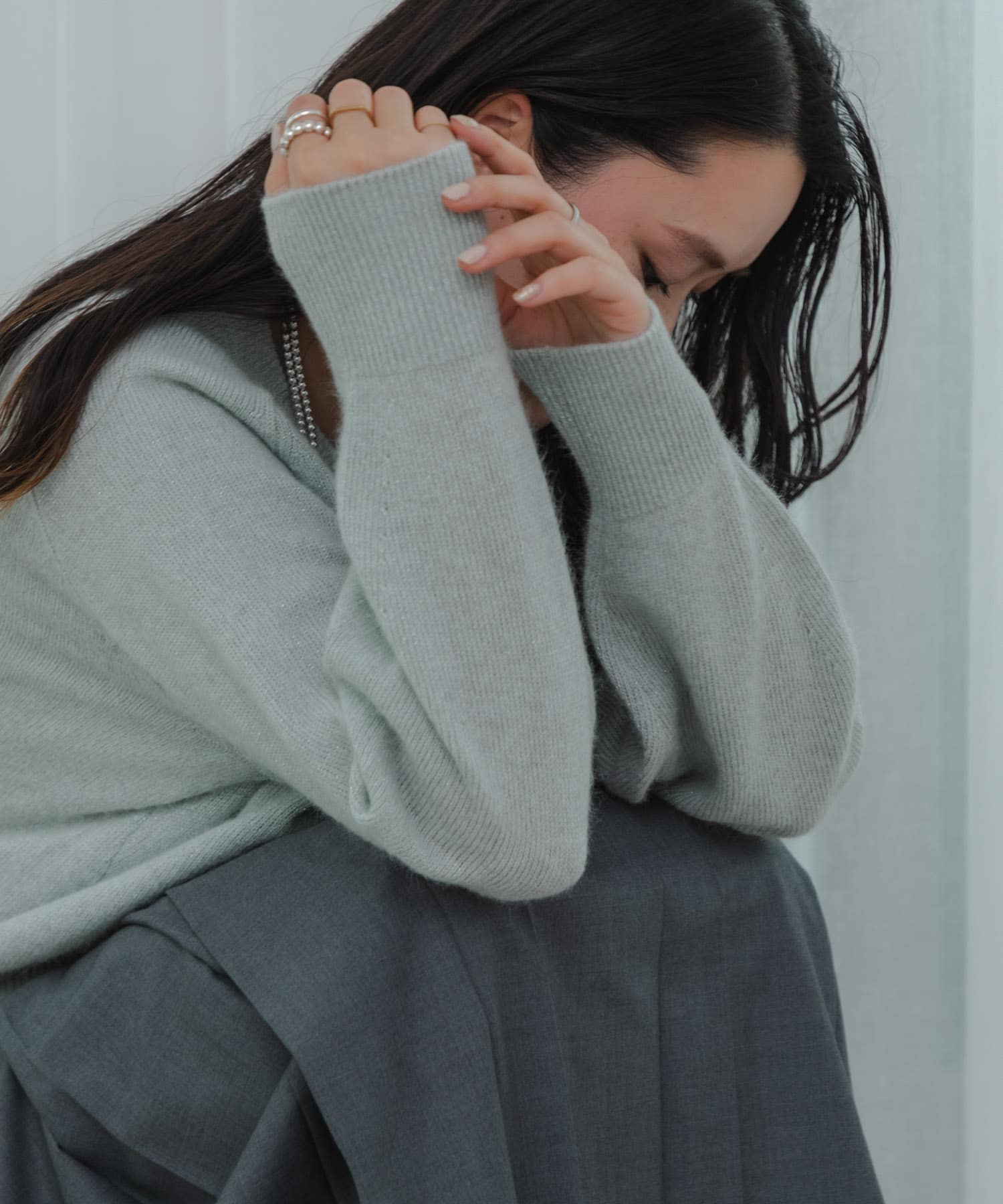 身長：162cm サイズ：Free