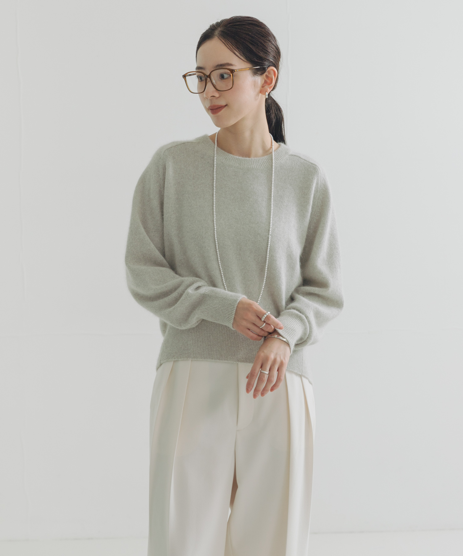 身長：162cm サイズ：Free