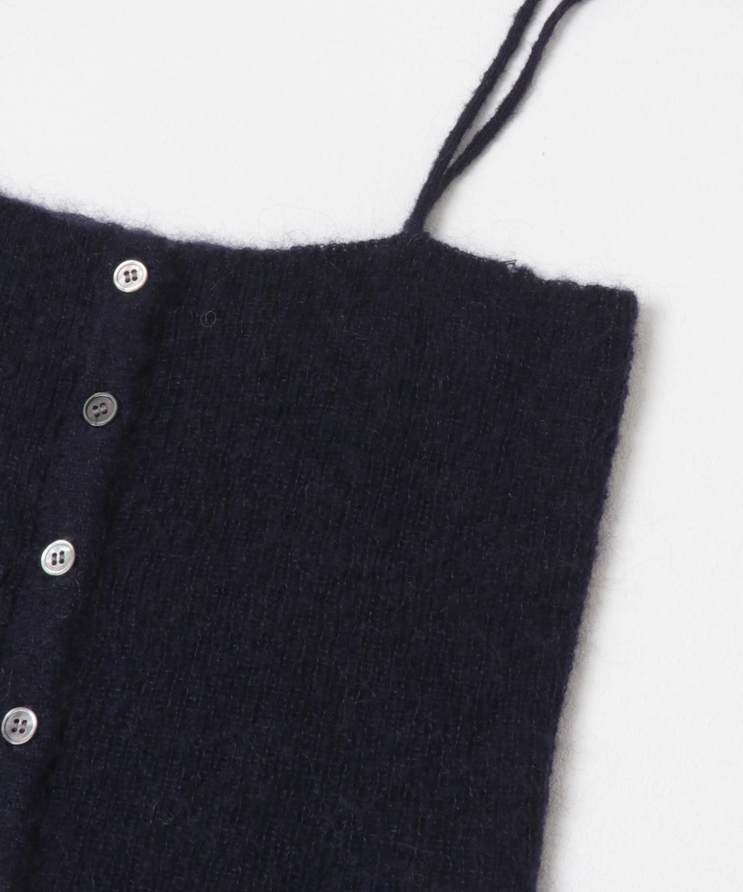 シアーモヘヤキャミソール NAVY Free