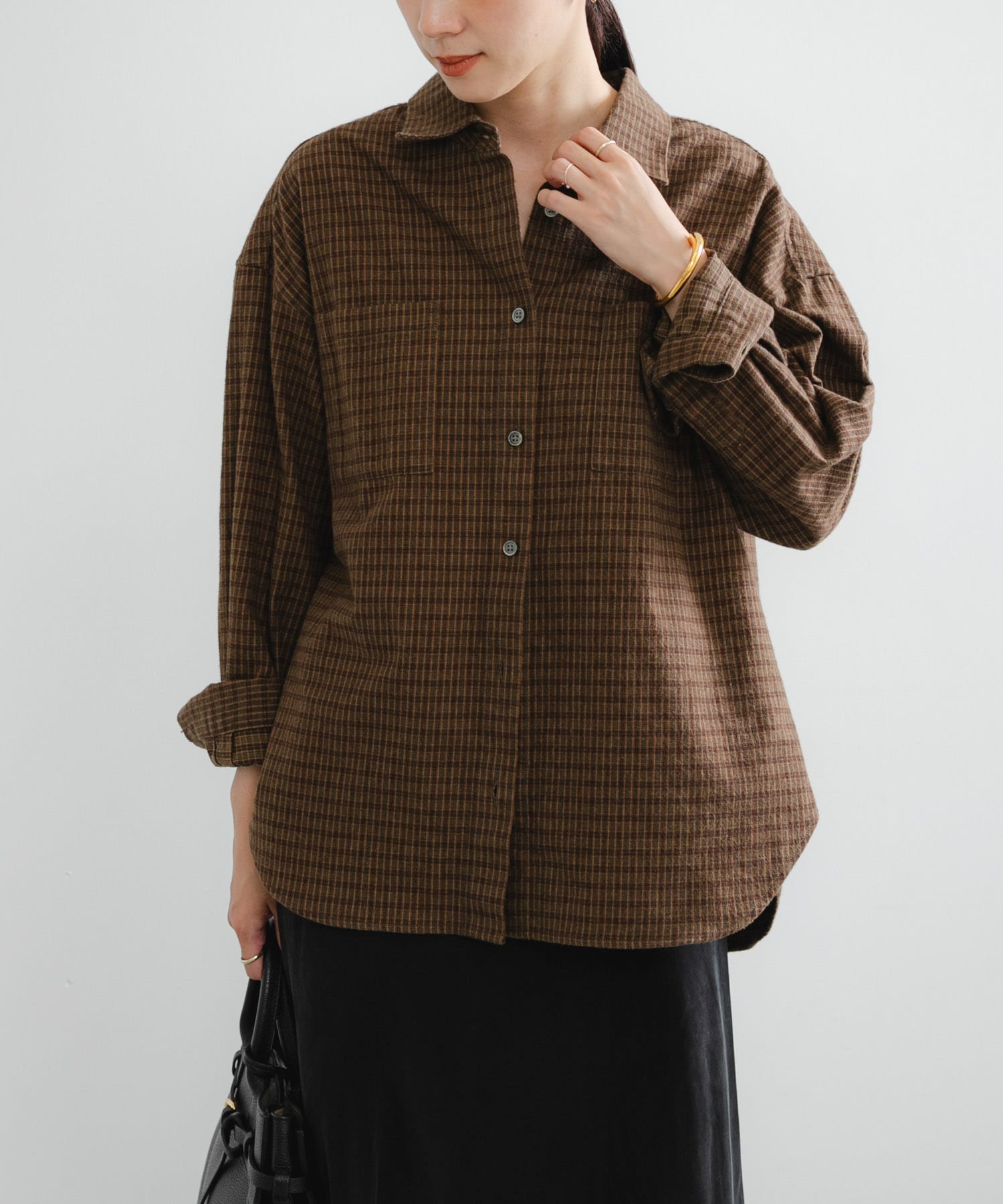 身長：162cm サイズ：FREE