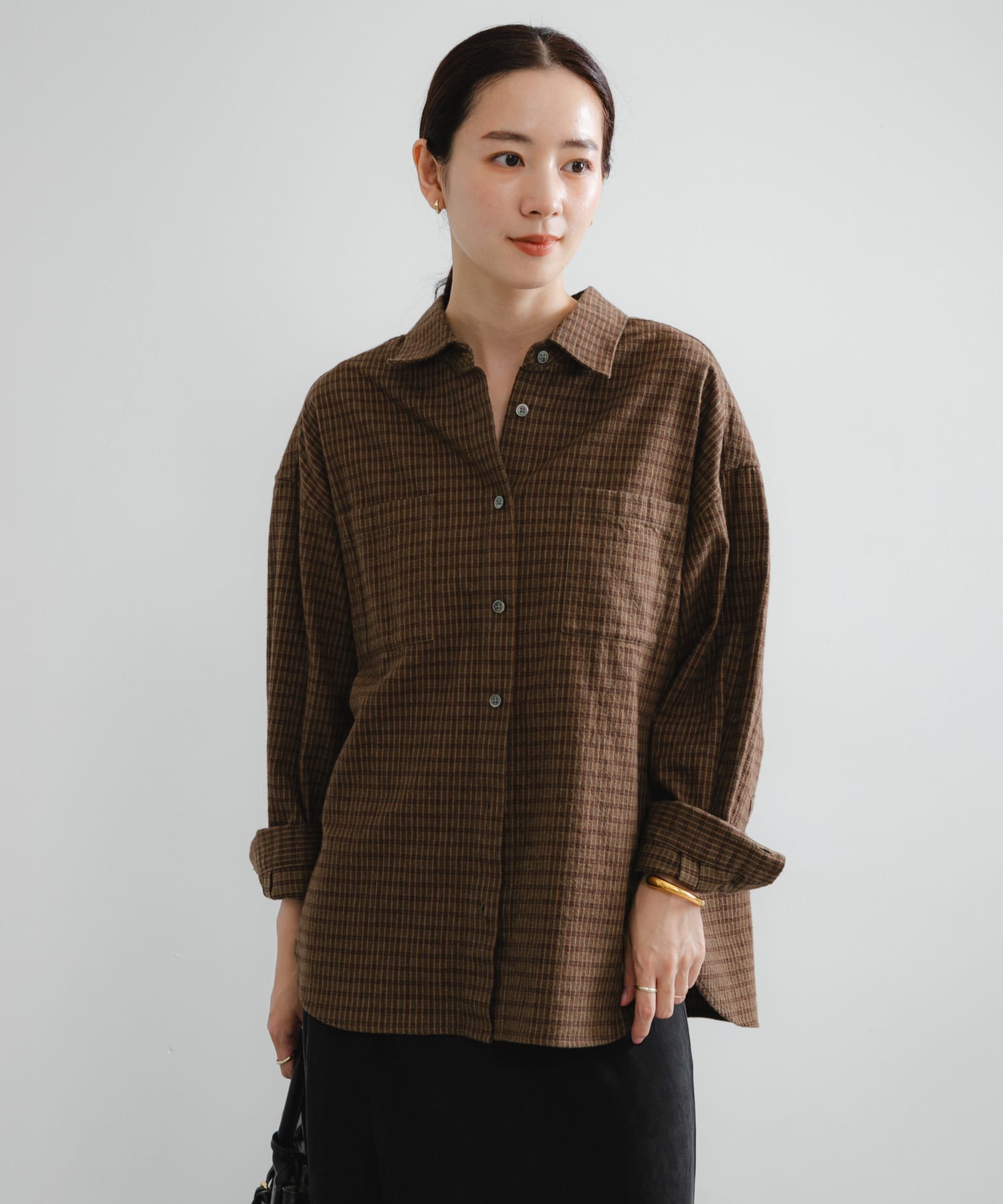 身長：162cm サイズ：FREE