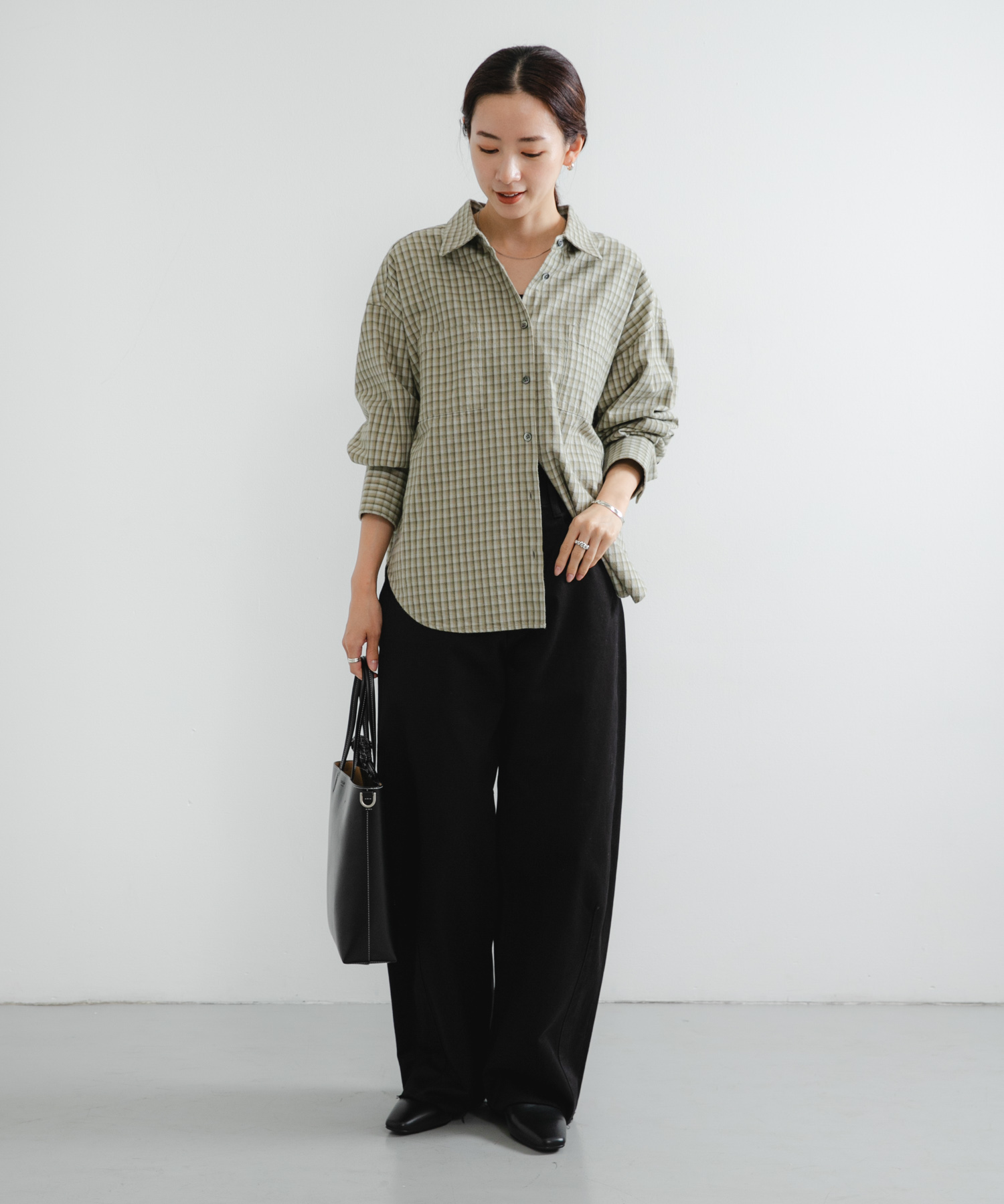 身長：162cm サイズ：FREE