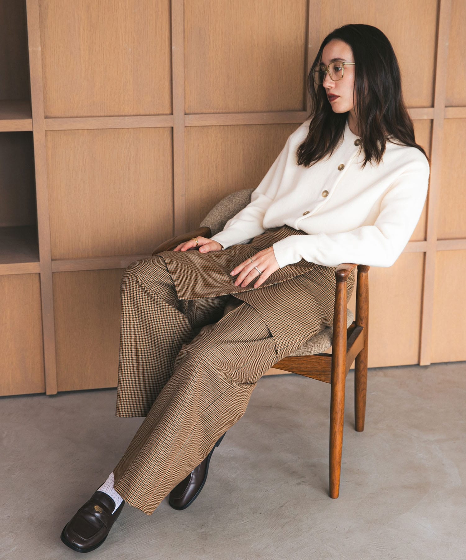 身長：168cm サイズ：38