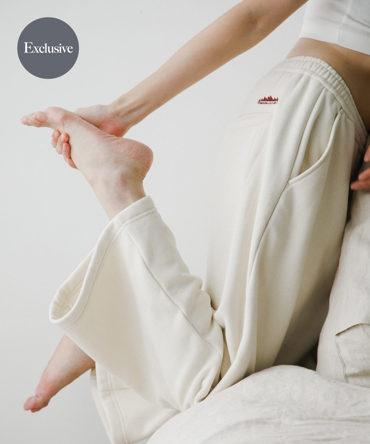 『別注』THOUSAND MILE×URBAN RESEARCH　KNIT FREECE LONG PANTS